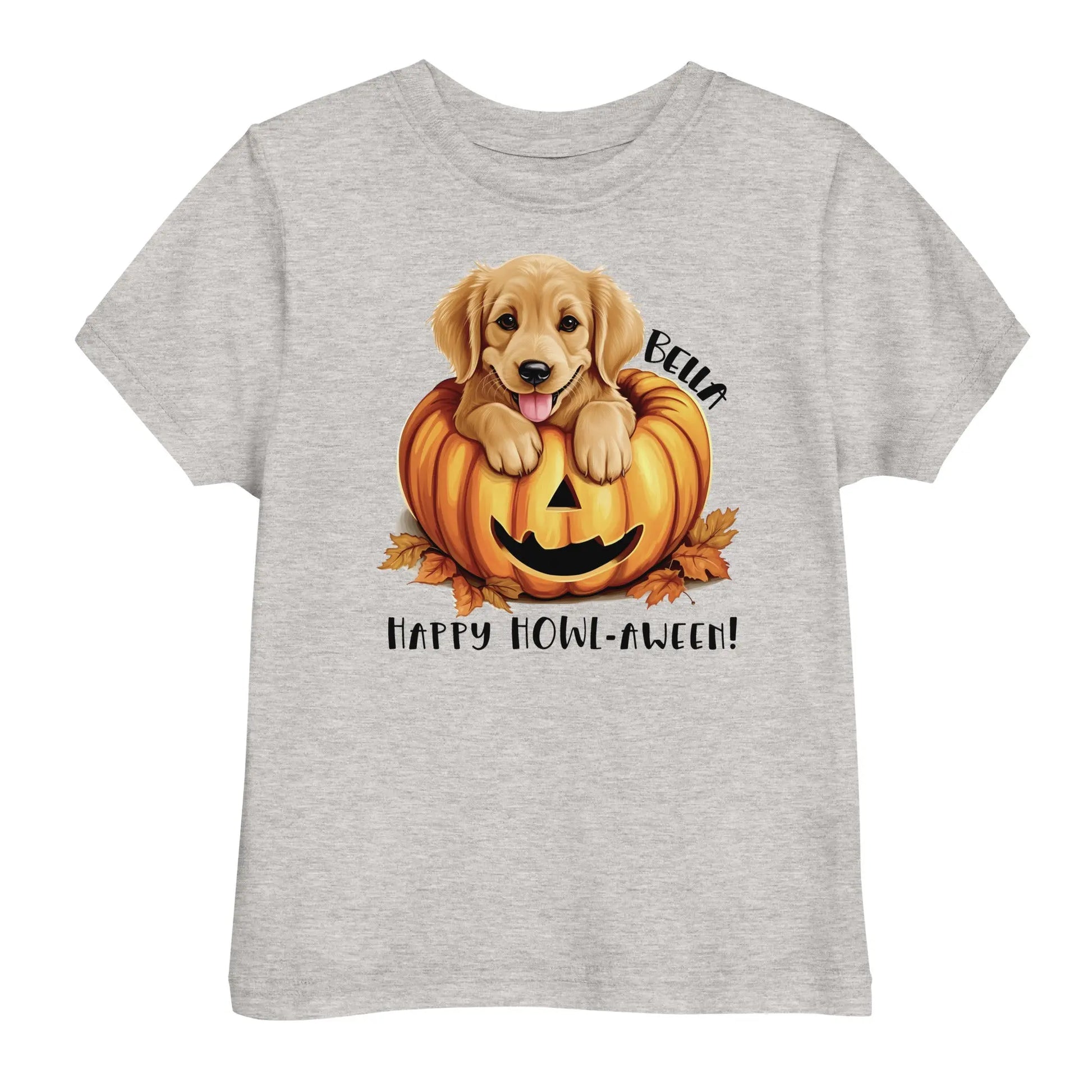 Halloween Dog Toddler T-shirt, Personalized - 20 Dog Breeds Amazing Faith Designs