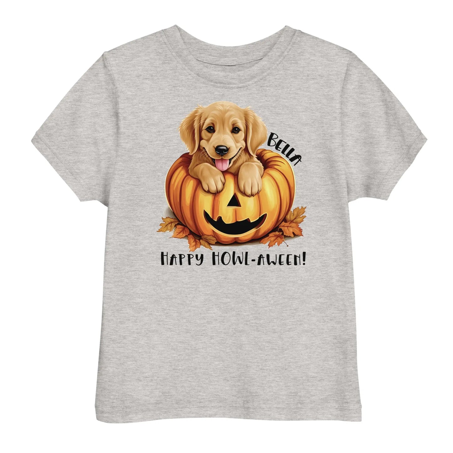 Halloween Dog Toddler jersey t-shirt, Personalized - 20 Dog Breeds Amazing Faith Designs