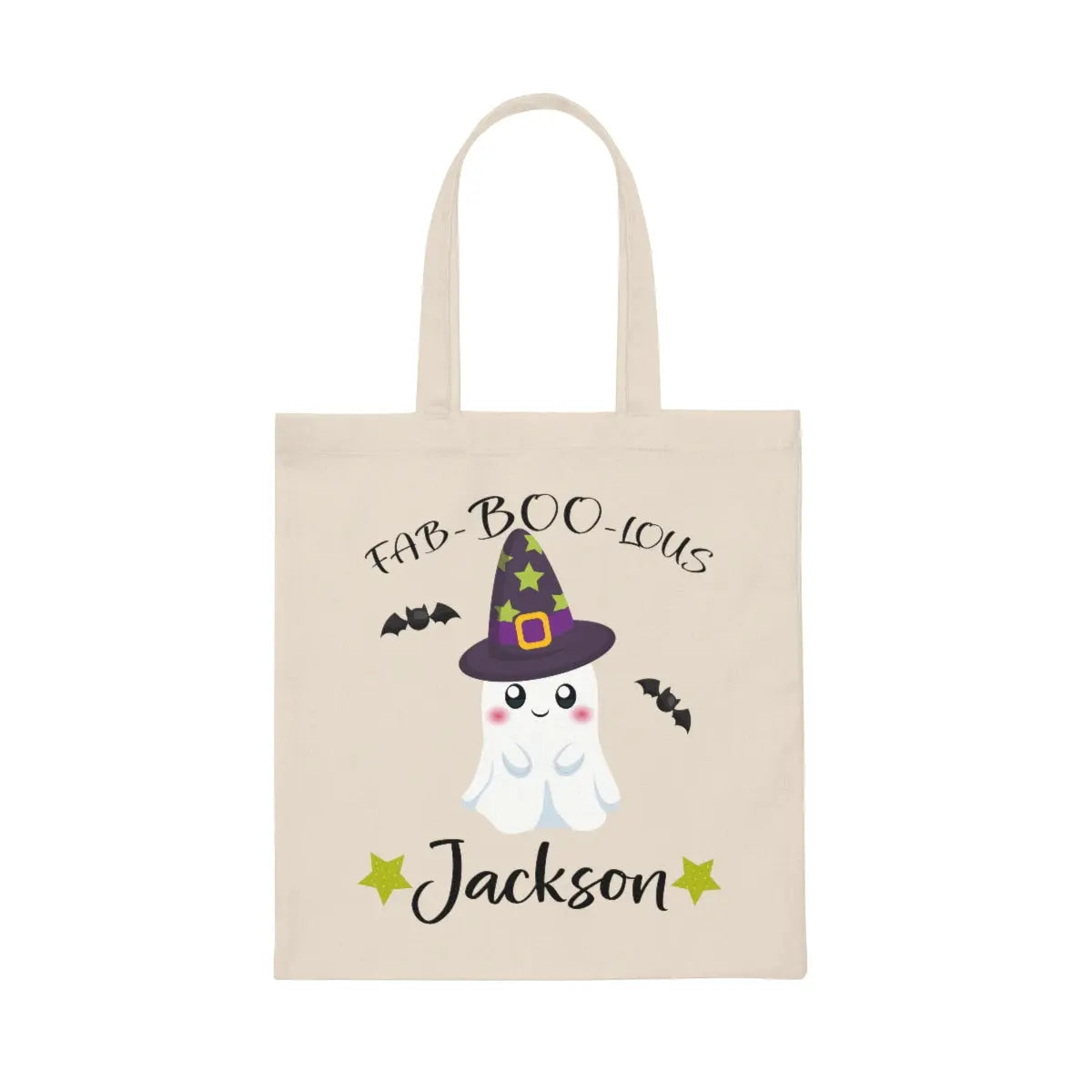 Halloween Trick or Treat Bag - Personalized | Ghost, Skeleton, Witch, Frankenstein, Unicorn Printify