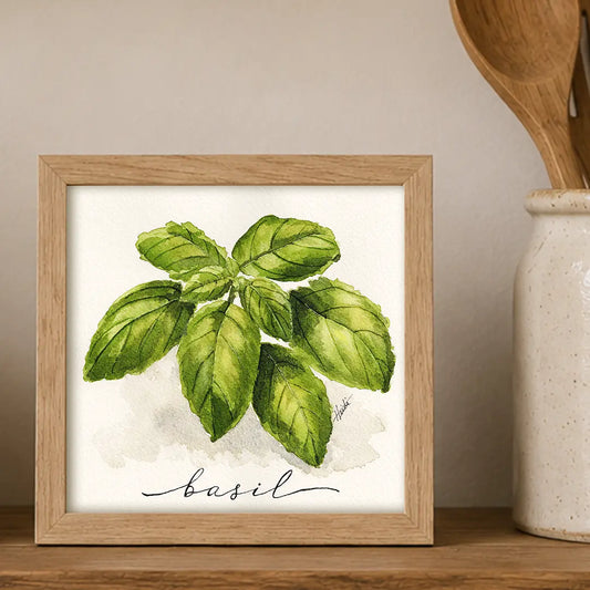 Herb Garden Series | Original Watercolors & Fine Art Prints Amazing Faith Designs