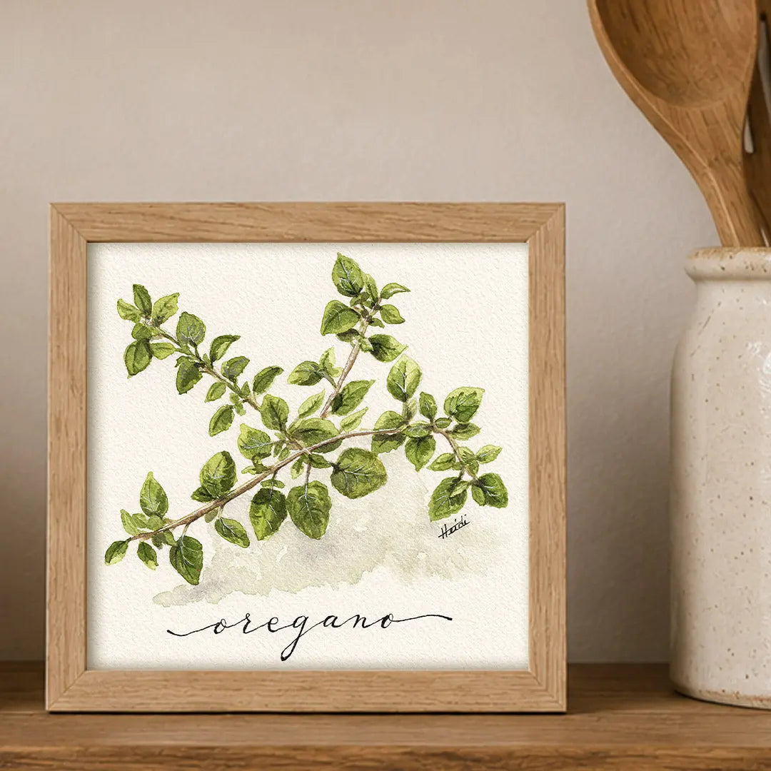 Herb Garden Series | Original Watercolors & Fine Art Prints Amazing Faith Designs