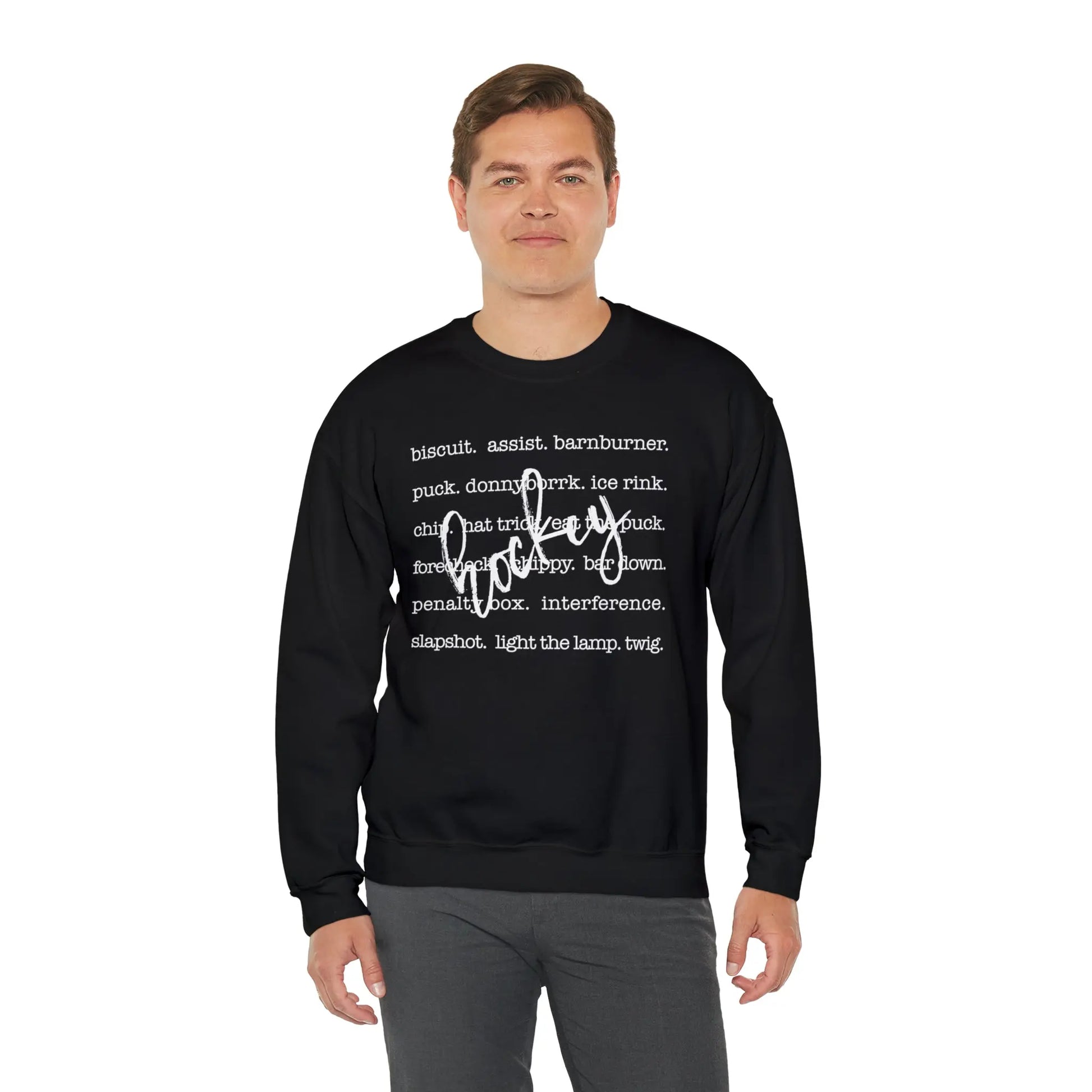Hockey Sports Sweatshirt - Amazing Faith Designs
