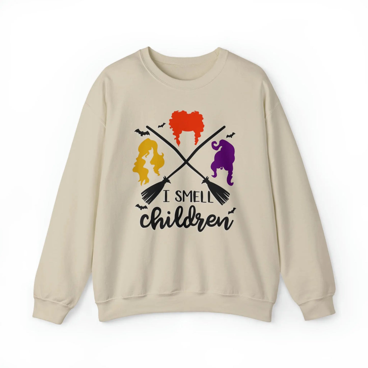 Hocus Pocus I Smell Children Unisex Crewneck Sweatshirt, Cute Halloween Sweatshirt - Amazing Faith Designs