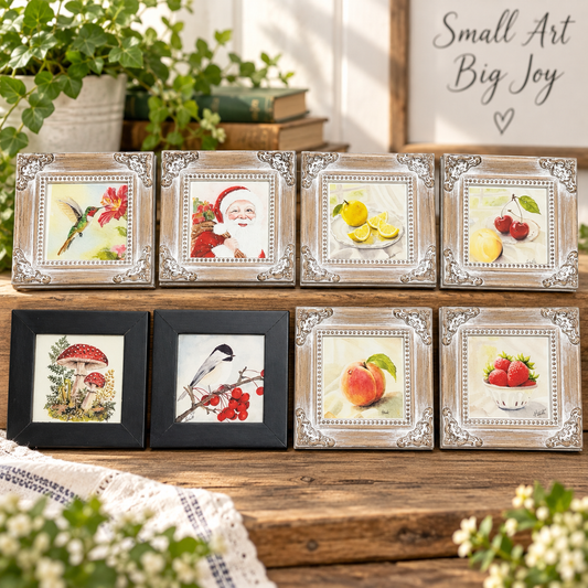 Mini Framed Watercolor Fine Art Print