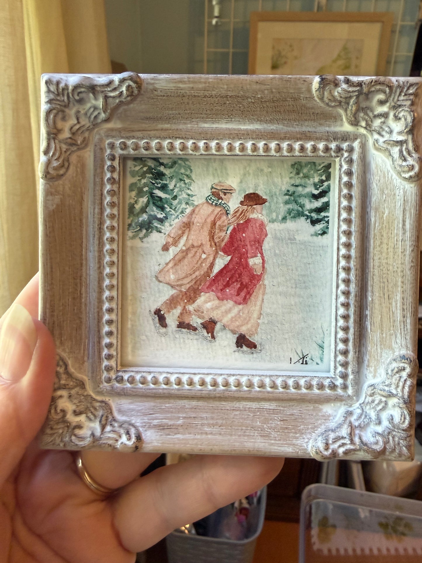 Mini Framed Watercolor Fine Art Print