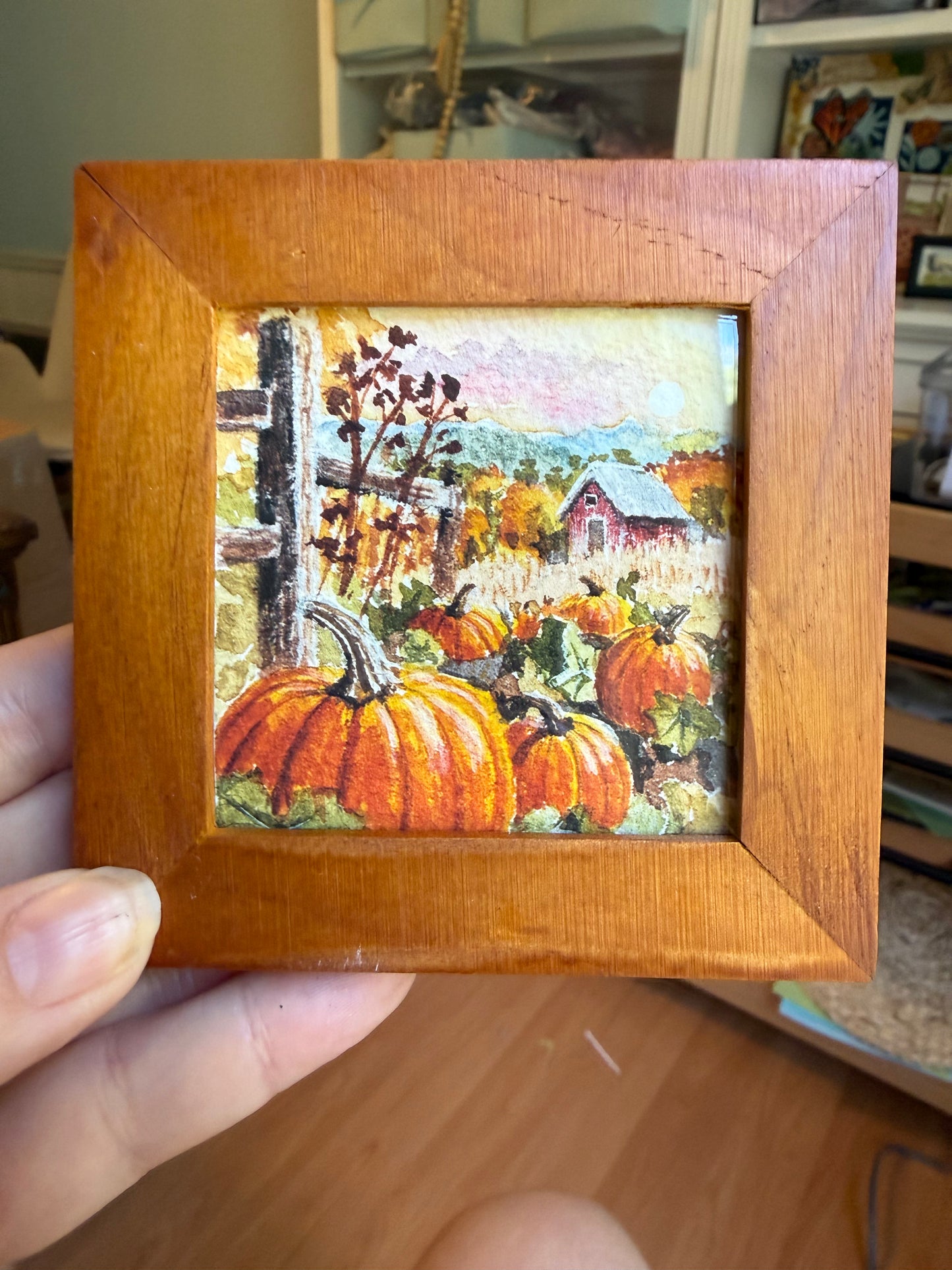Mini Framed Watercolor Fine Art Print