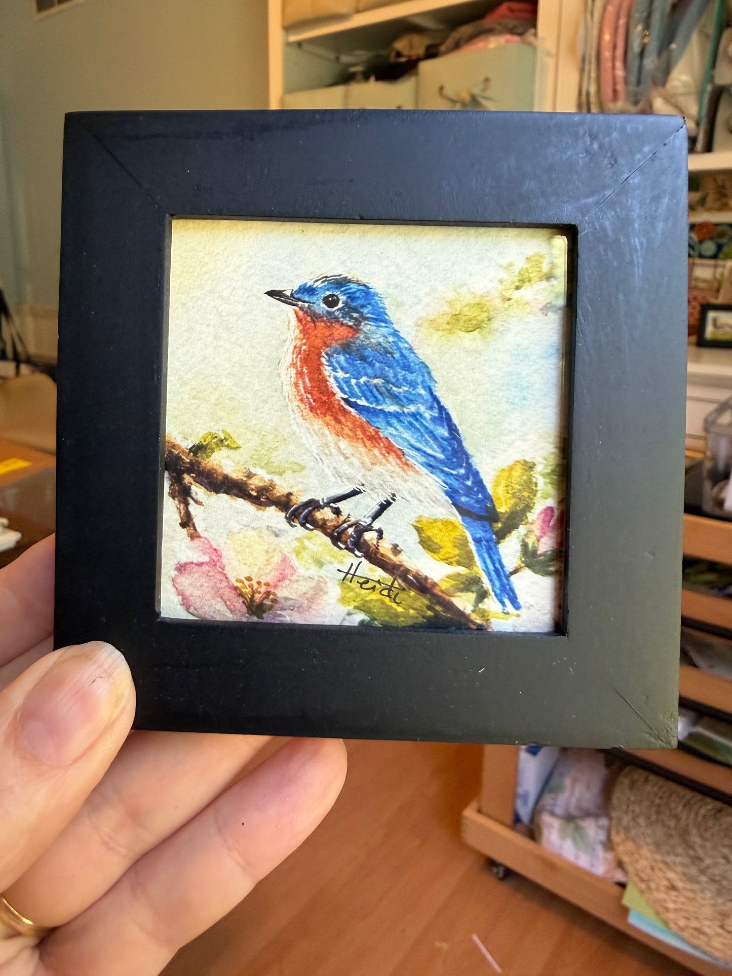 Mini Framed Watercolor Fine Art Print