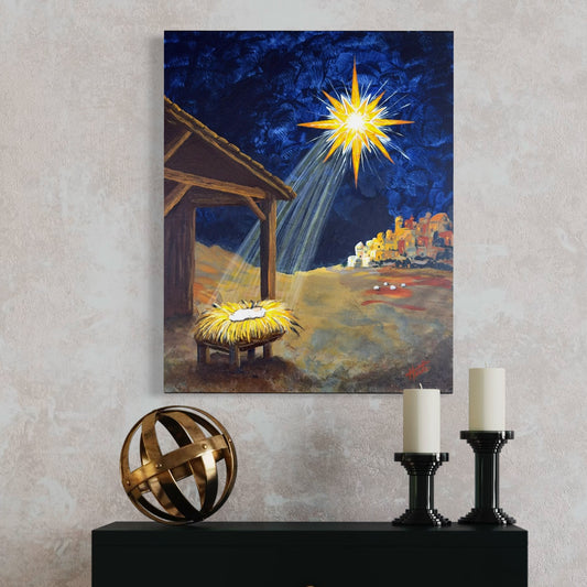 Peace On Earth - Original Acrylic Painting - Amazing Faith Designs