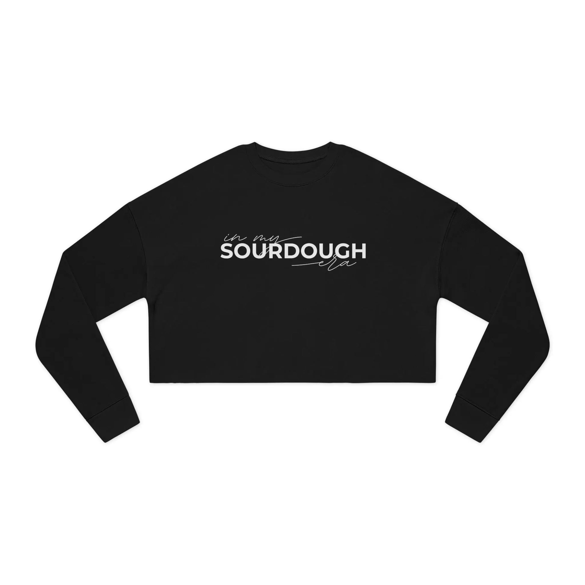 In My Sourdough Era Cropped Sweatshirt Printify