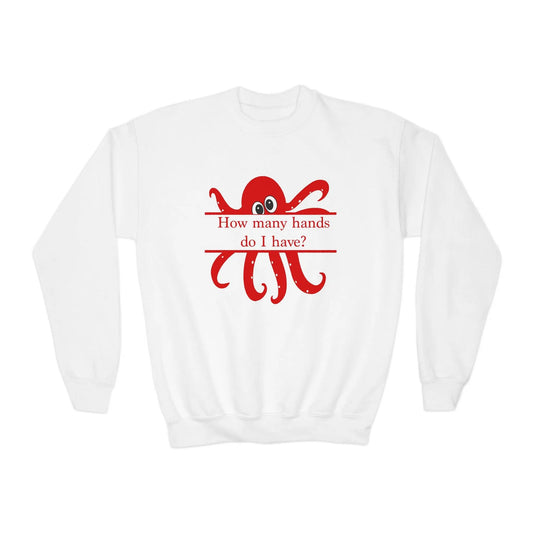 Kids Octopus Sweatshirt Printify