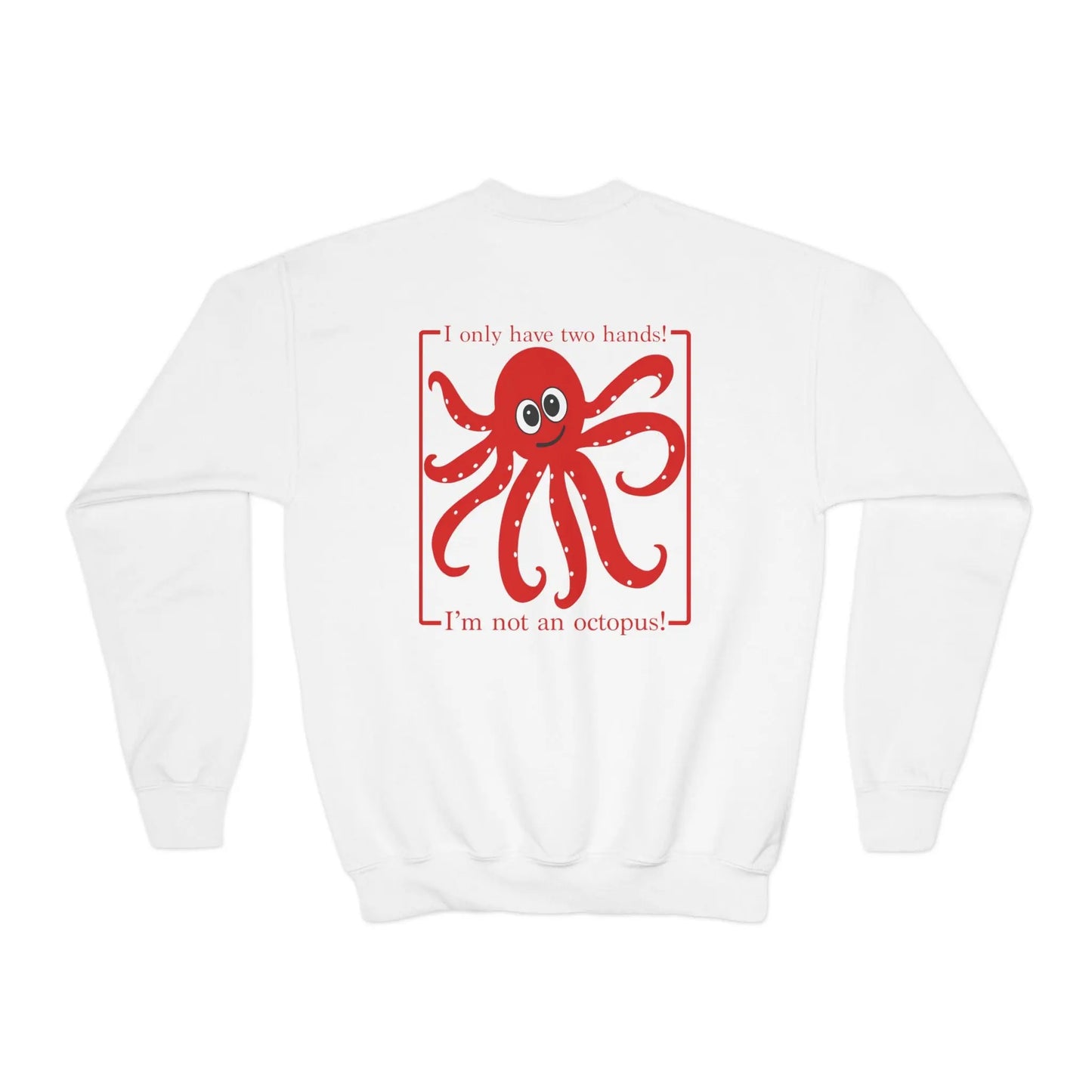 Kids Octopus Sweatshirt Printify