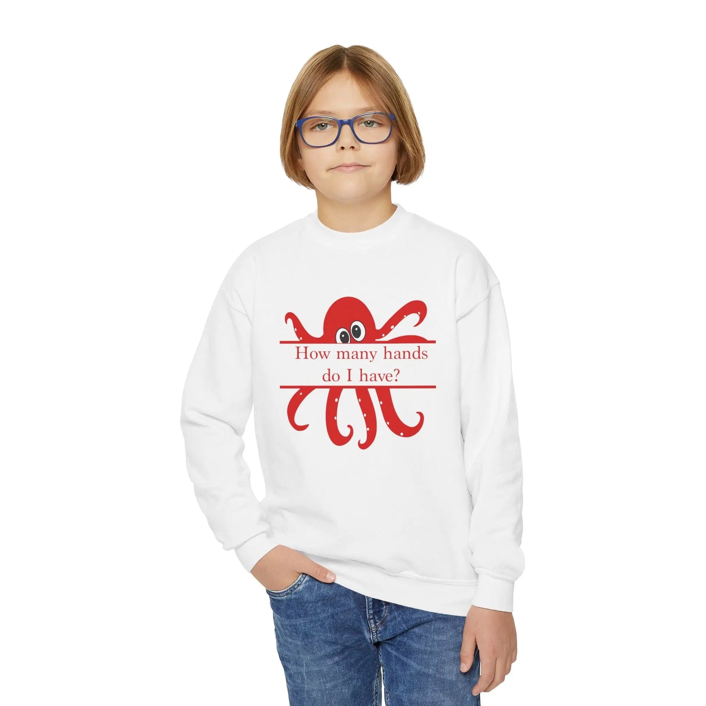Kids Octopus Sweatshirt Printify