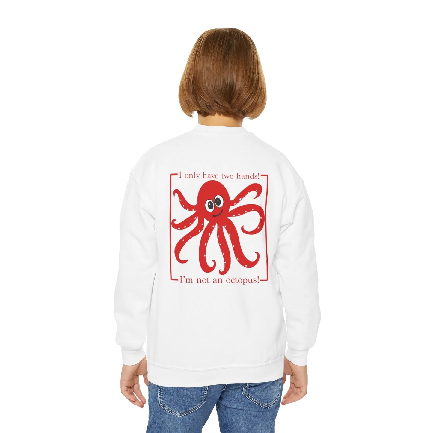 Kids Octopus Sweatshirt Printify