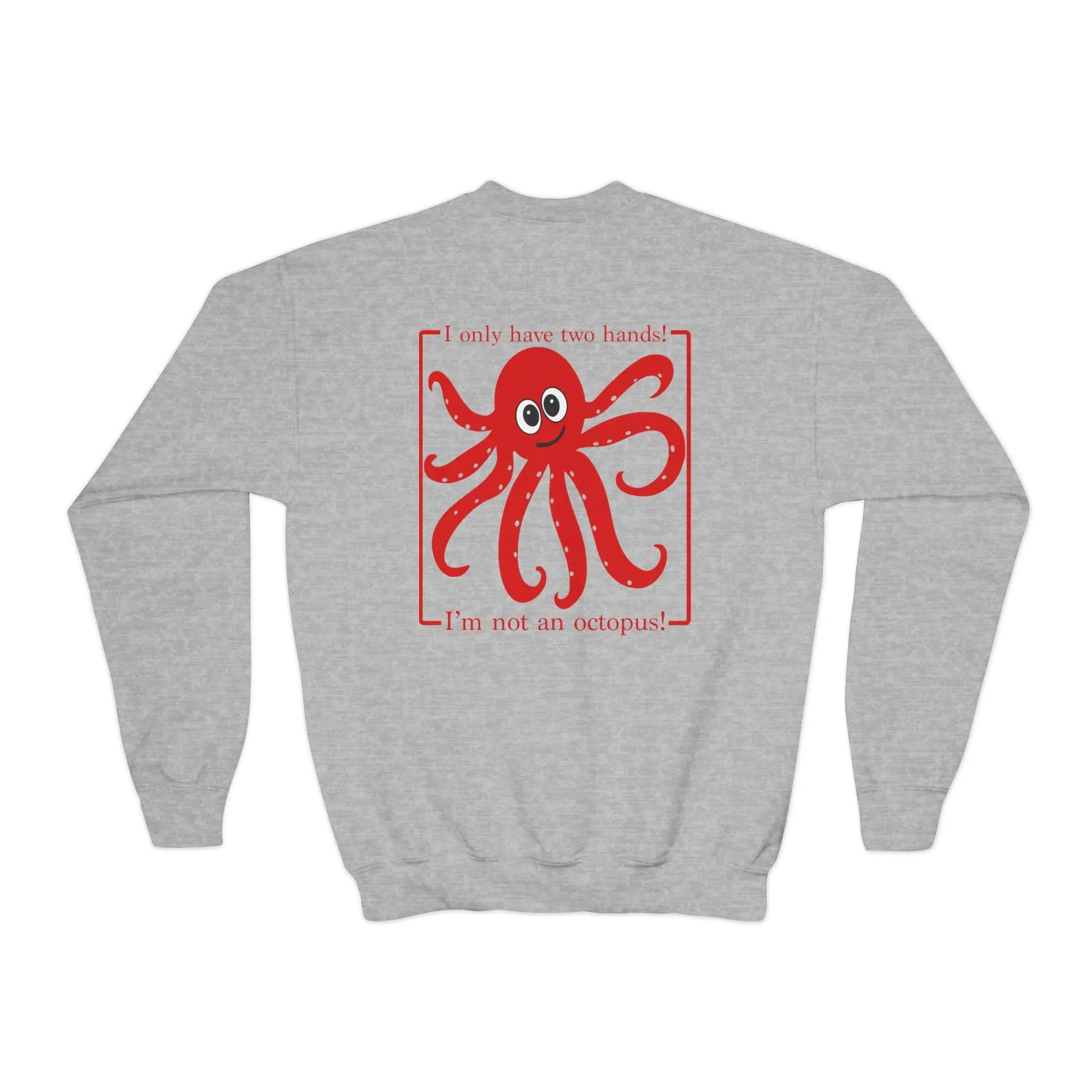 Kids Octopus Sweatshirt Printify