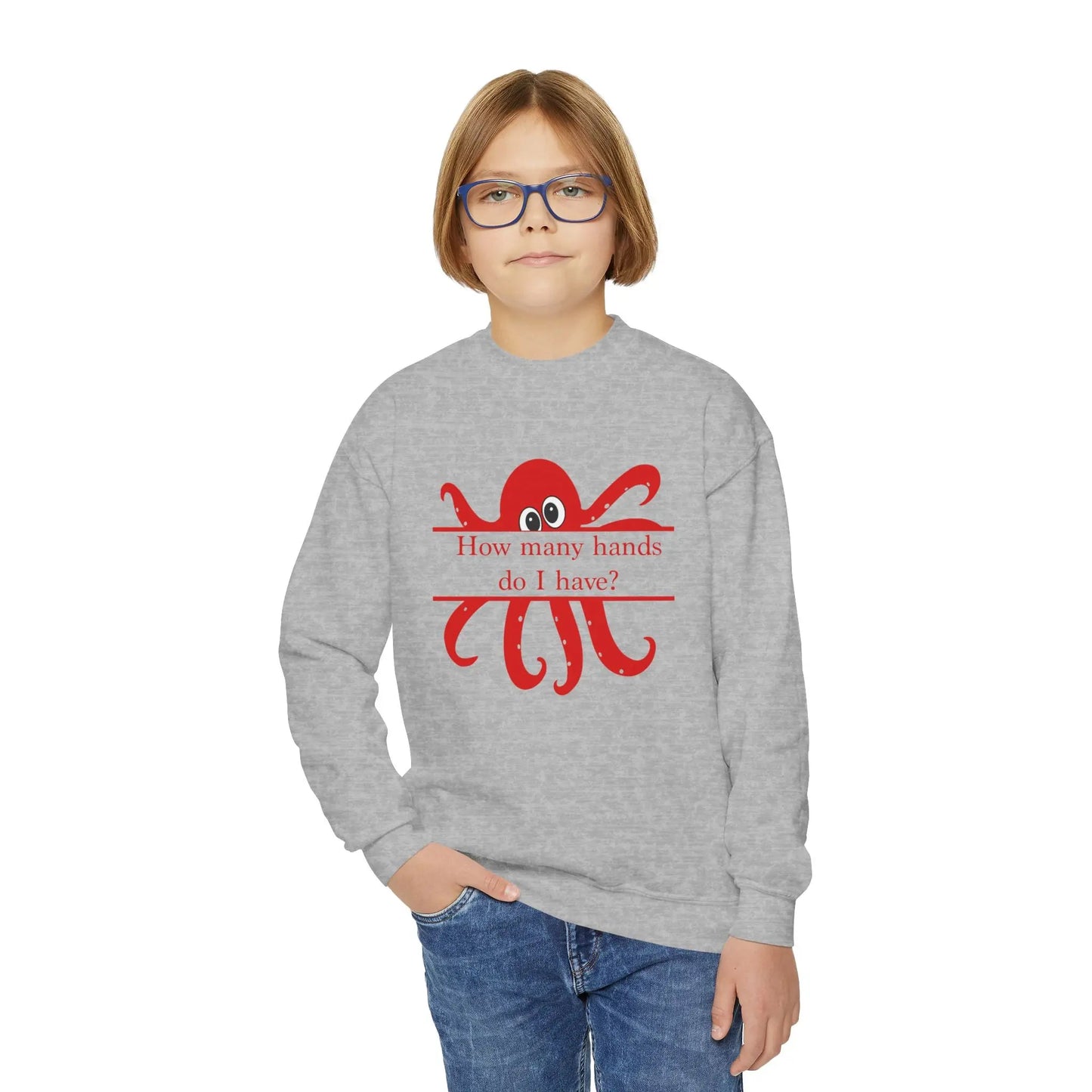 Kids Octopus Sweatshirt Printify