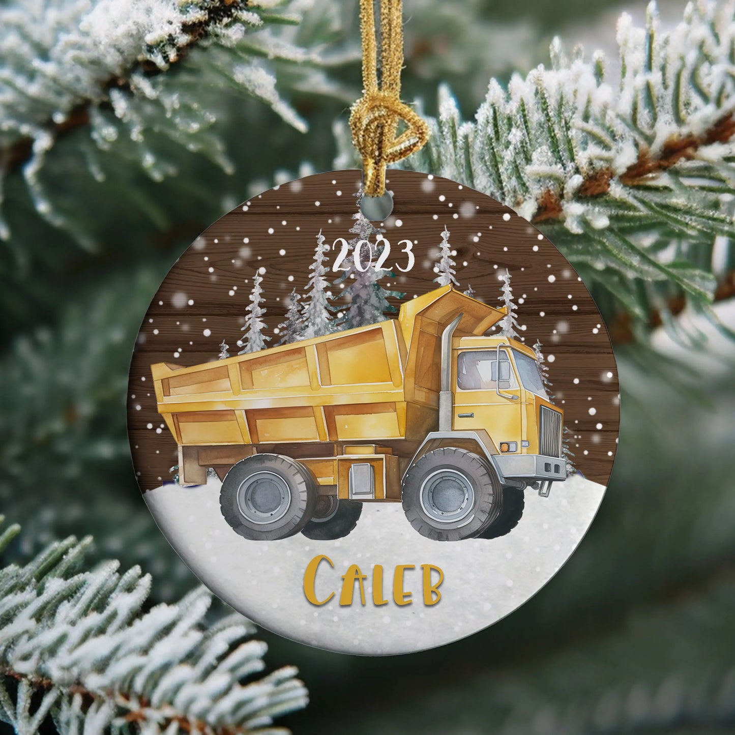 Kids Personalized Transportation Christmas Ornaments Amazing Faith Designs