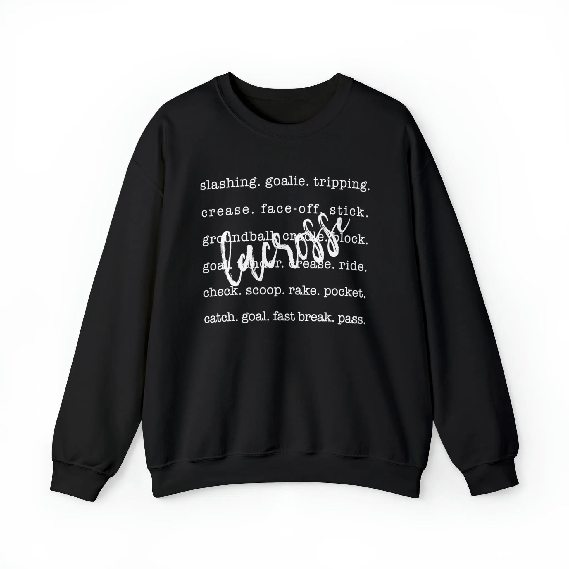 Lacrosse Sports Sweatshirt - Amazing Faith Designs