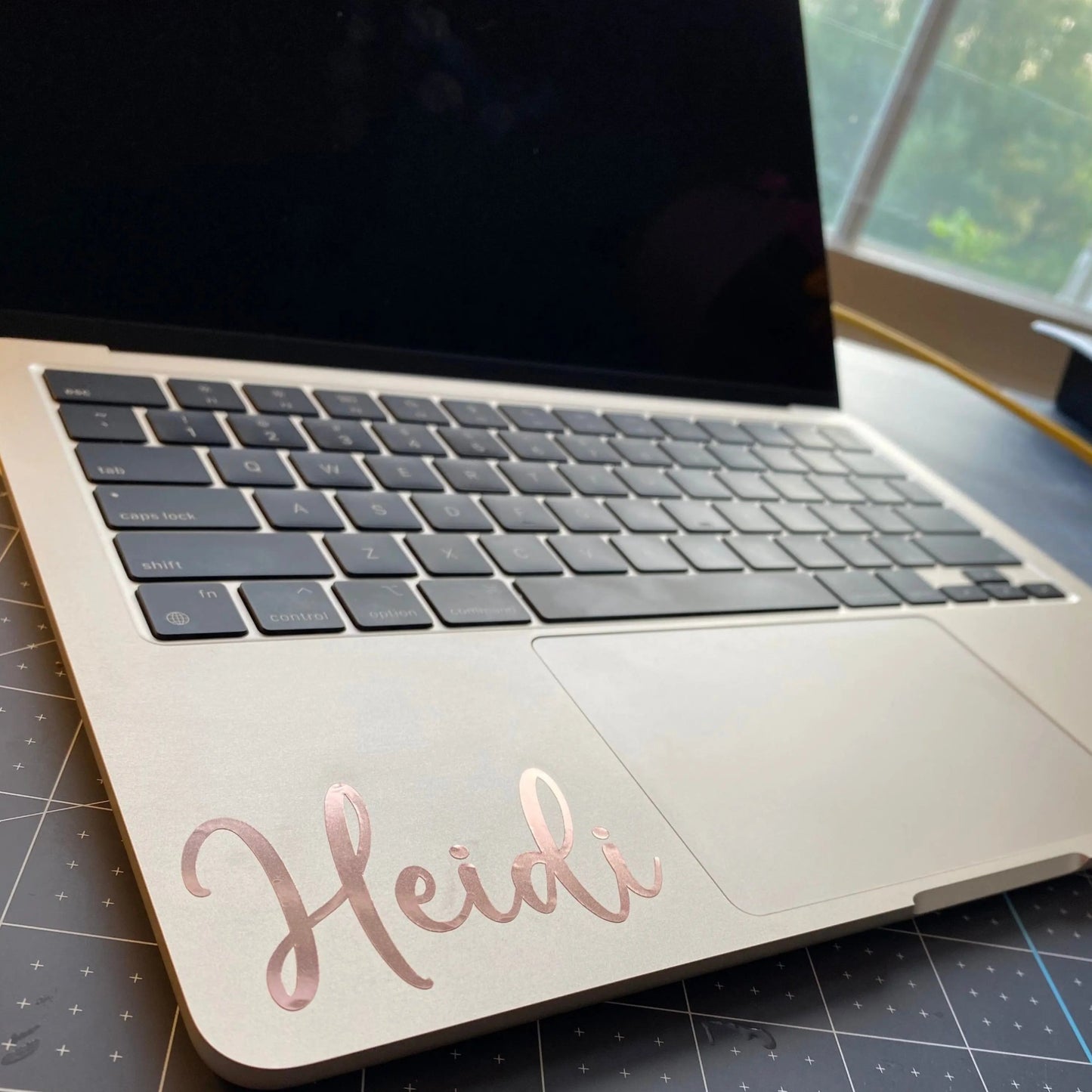 Laptop Decal  - Custom Name Decal Amazing Faith Designs