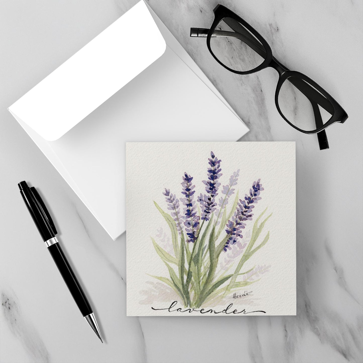 Herb Garden Botanical Note Cards