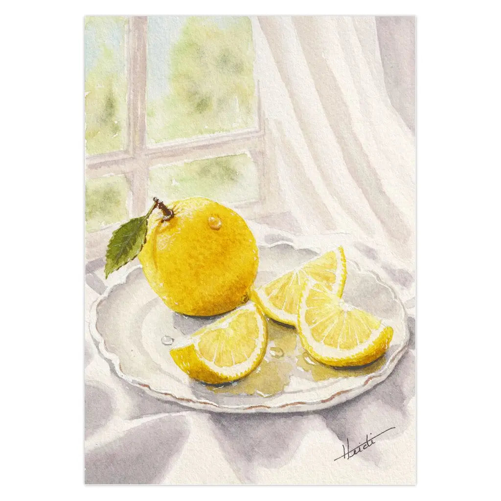 Lemons - Fruit and Light Greeting Cards Amazing Faith Designs