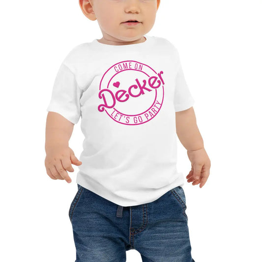 Let's Go Party Baby Jersey Short Sleeve Shirt Amazing Faith Designs