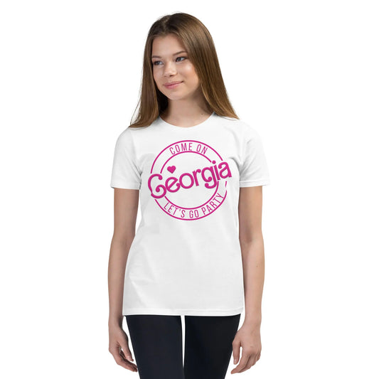 Let's Go Party Youth Short Sleeve T-Shirt Amazing Faith Designs