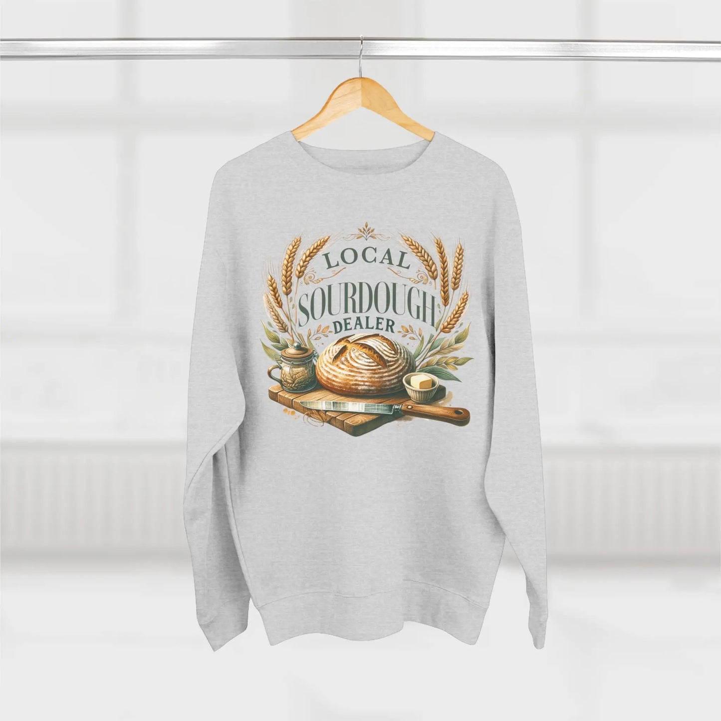 Local Sourdough Dealer Sweatshirt Printify