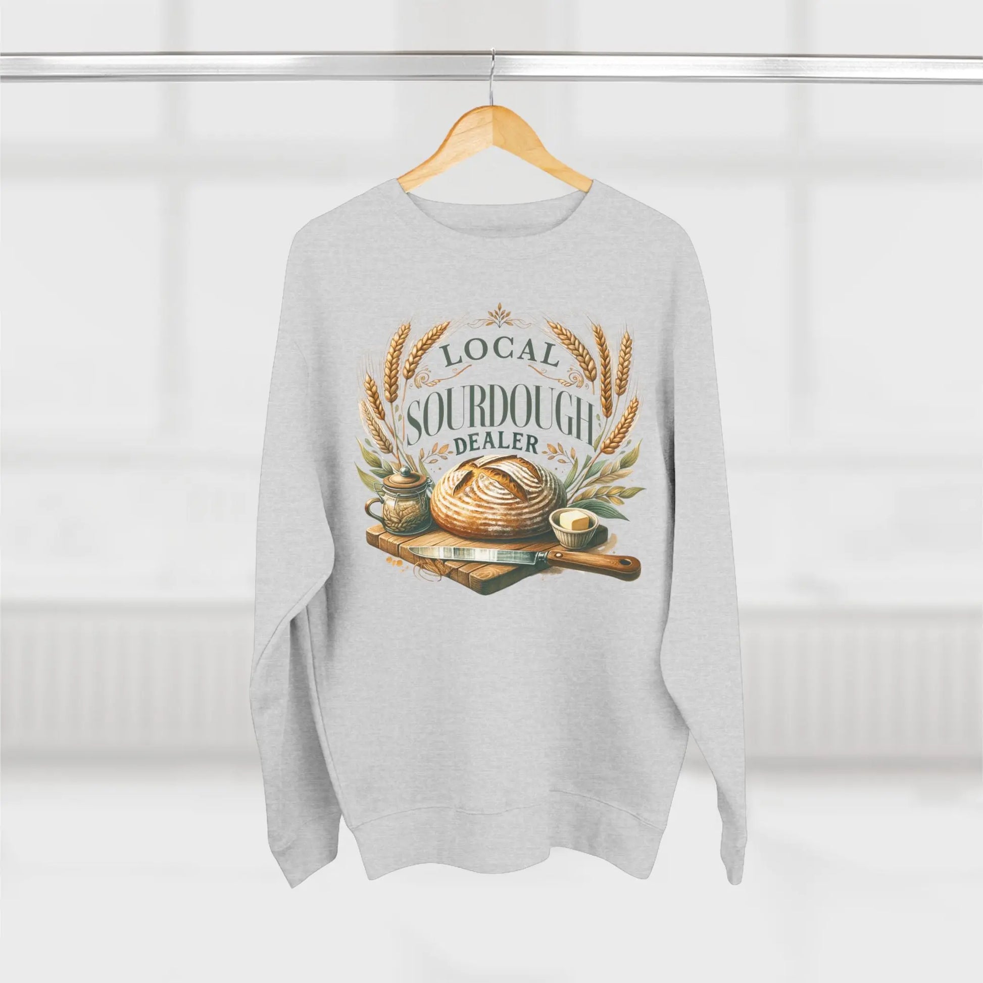 Local Sourdough Dealer Sweatshirt Printify