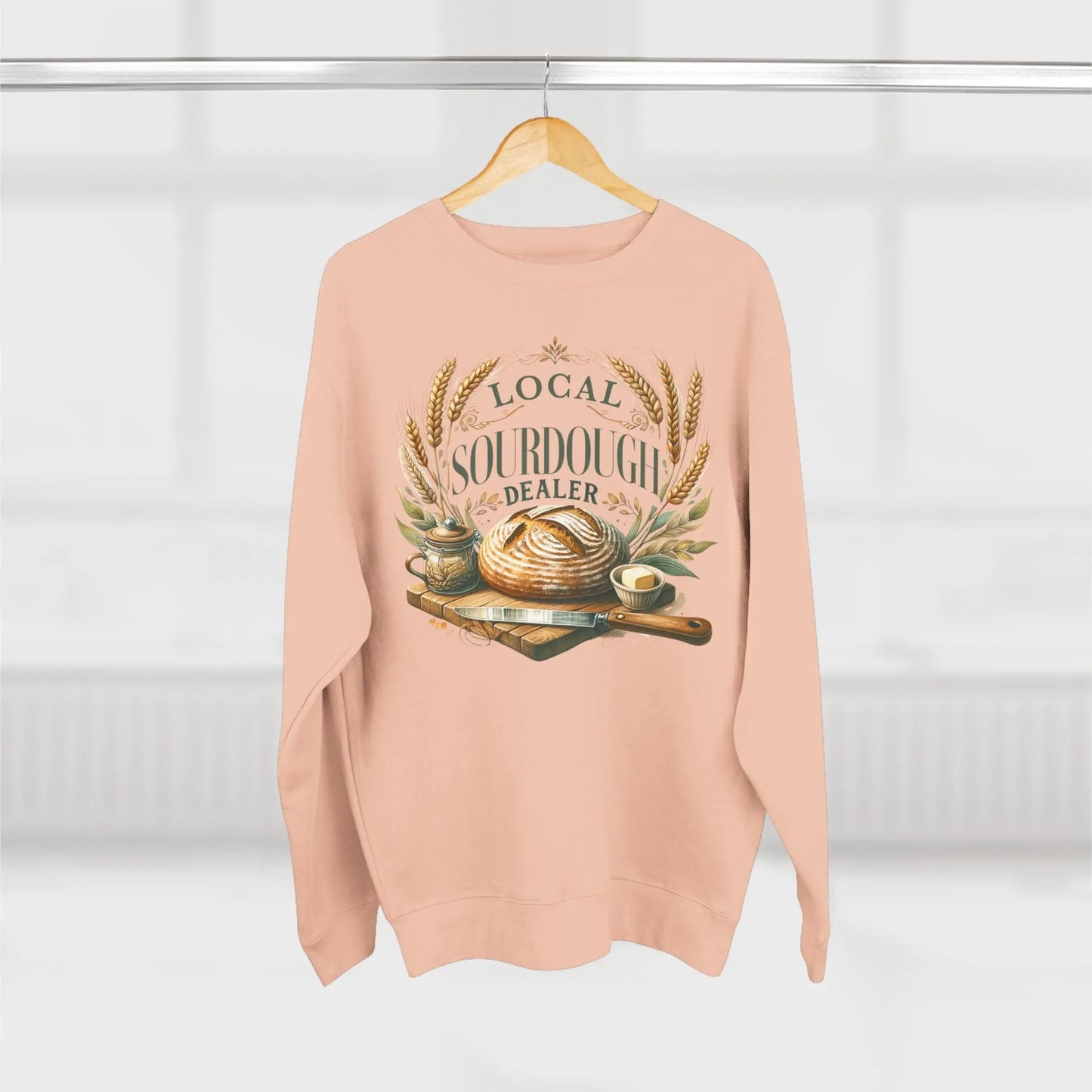Local Sourdough Dealer Sweatshirt Printify