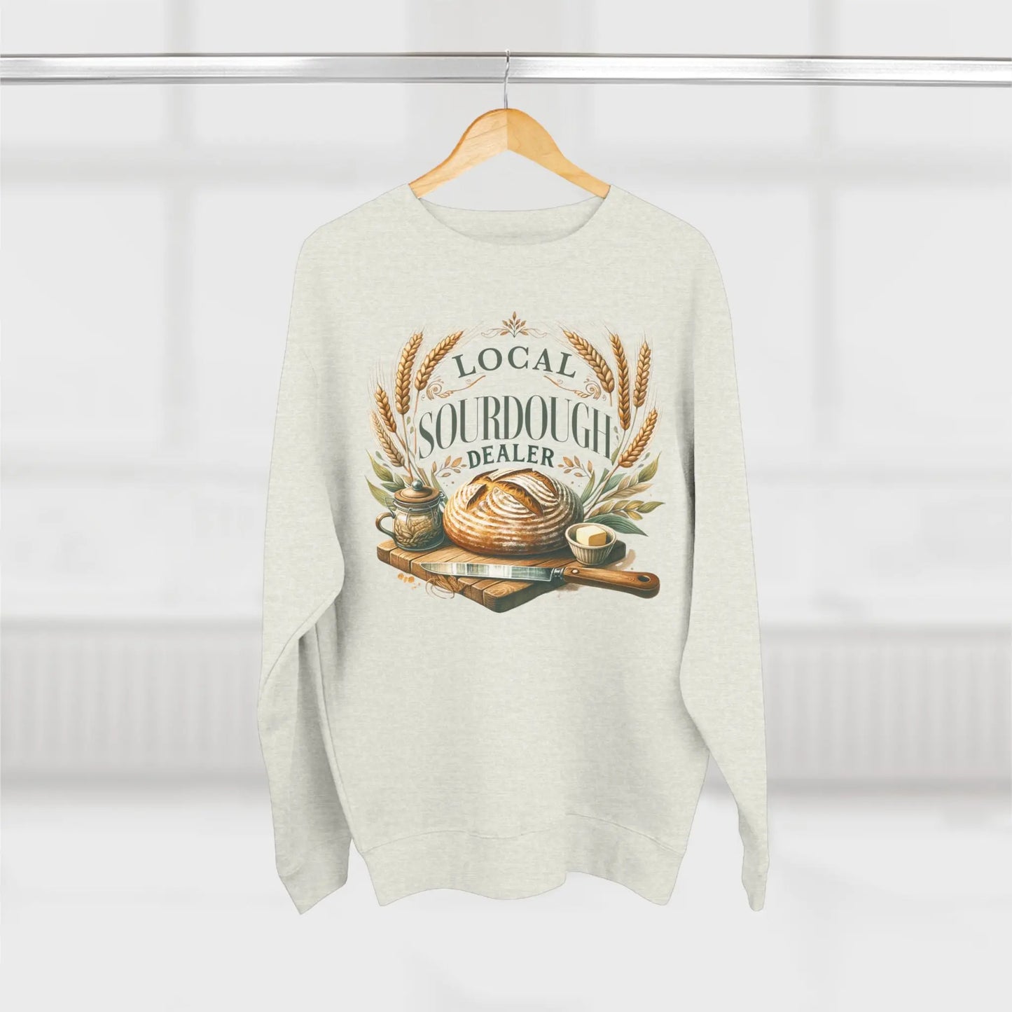 Local Sourdough Dealer Sweatshirt Printify