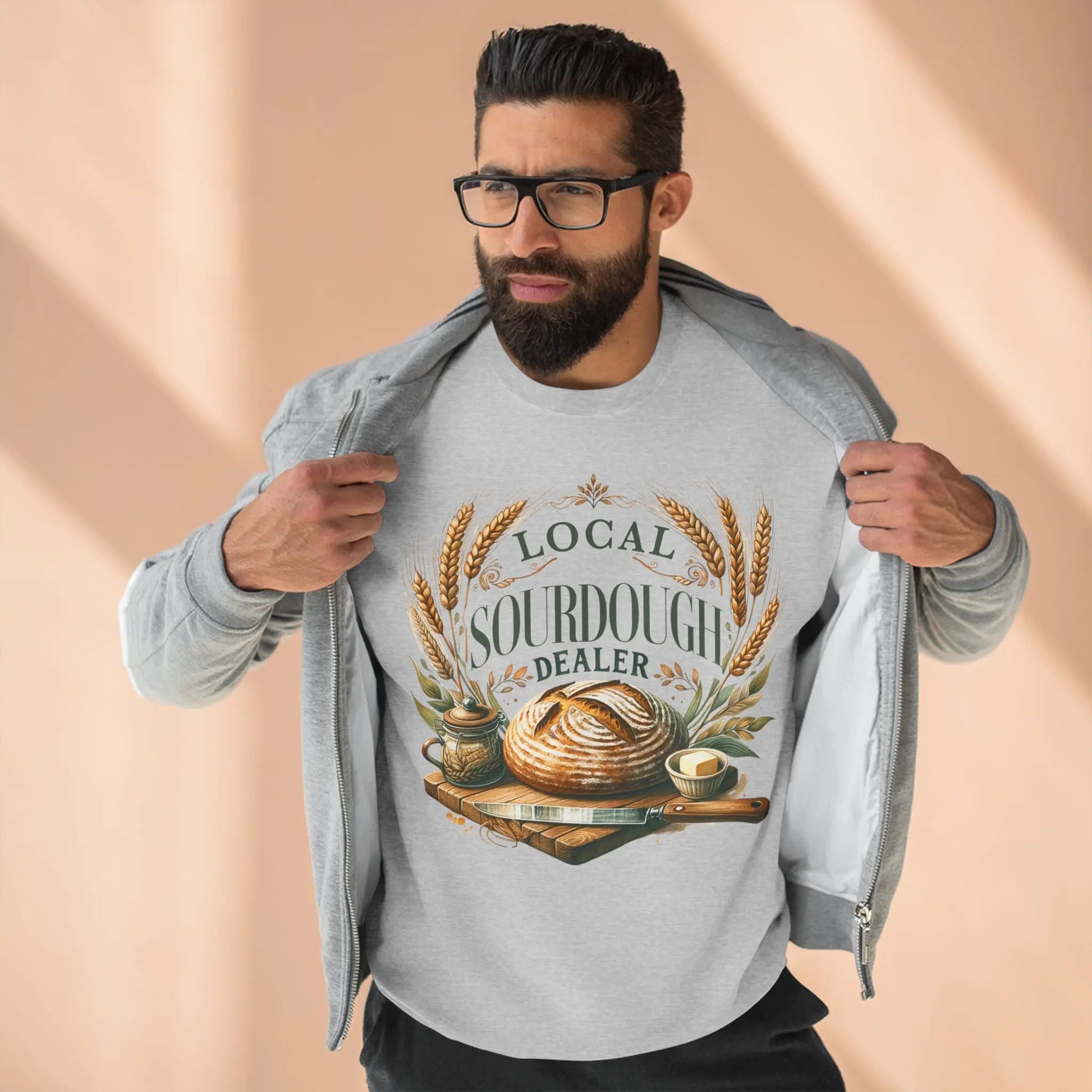 Local Sourdough Dealer Sweatshirt Printify