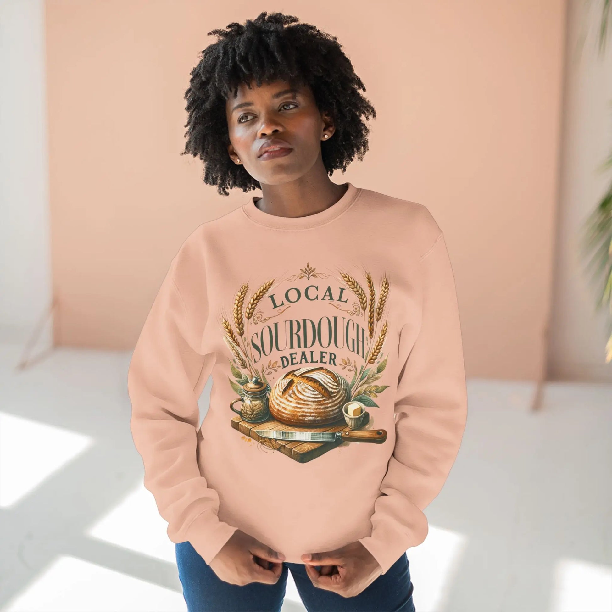 Local Sourdough Dealer Sweatshirt Printify