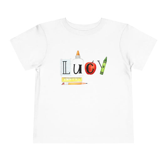 Lucy Back to School Shirt - Toddler Printify