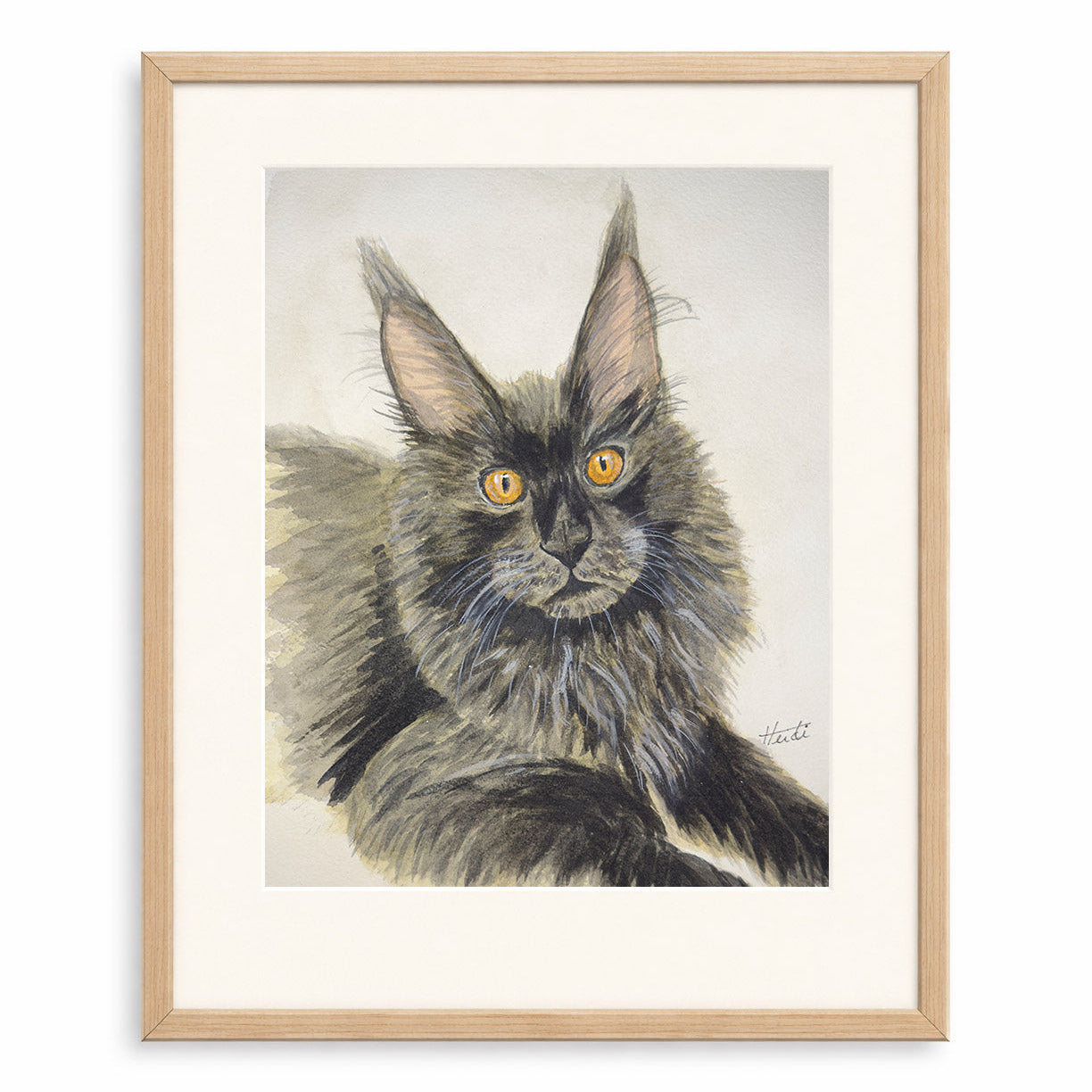 Custom Watercolor Pet Portrait from Your Photo | Hand Painted Original - Amazing Faith Designs