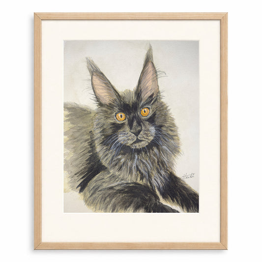 Custom Watercolor Pet Portrait from Your Photo | Hand Painted Original - Amazing Faith Designs