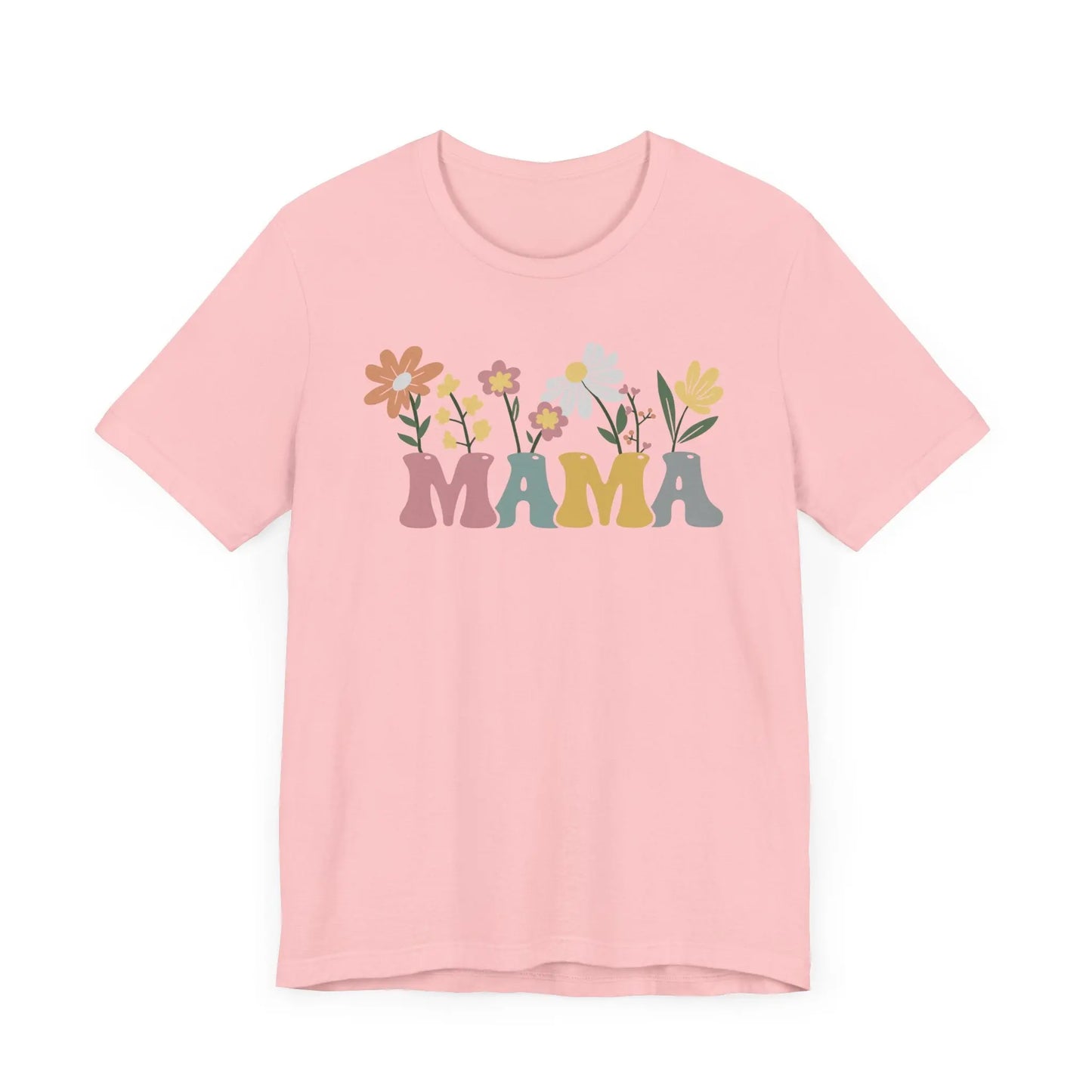 Mama Flower Name Unisex Shirt Printify