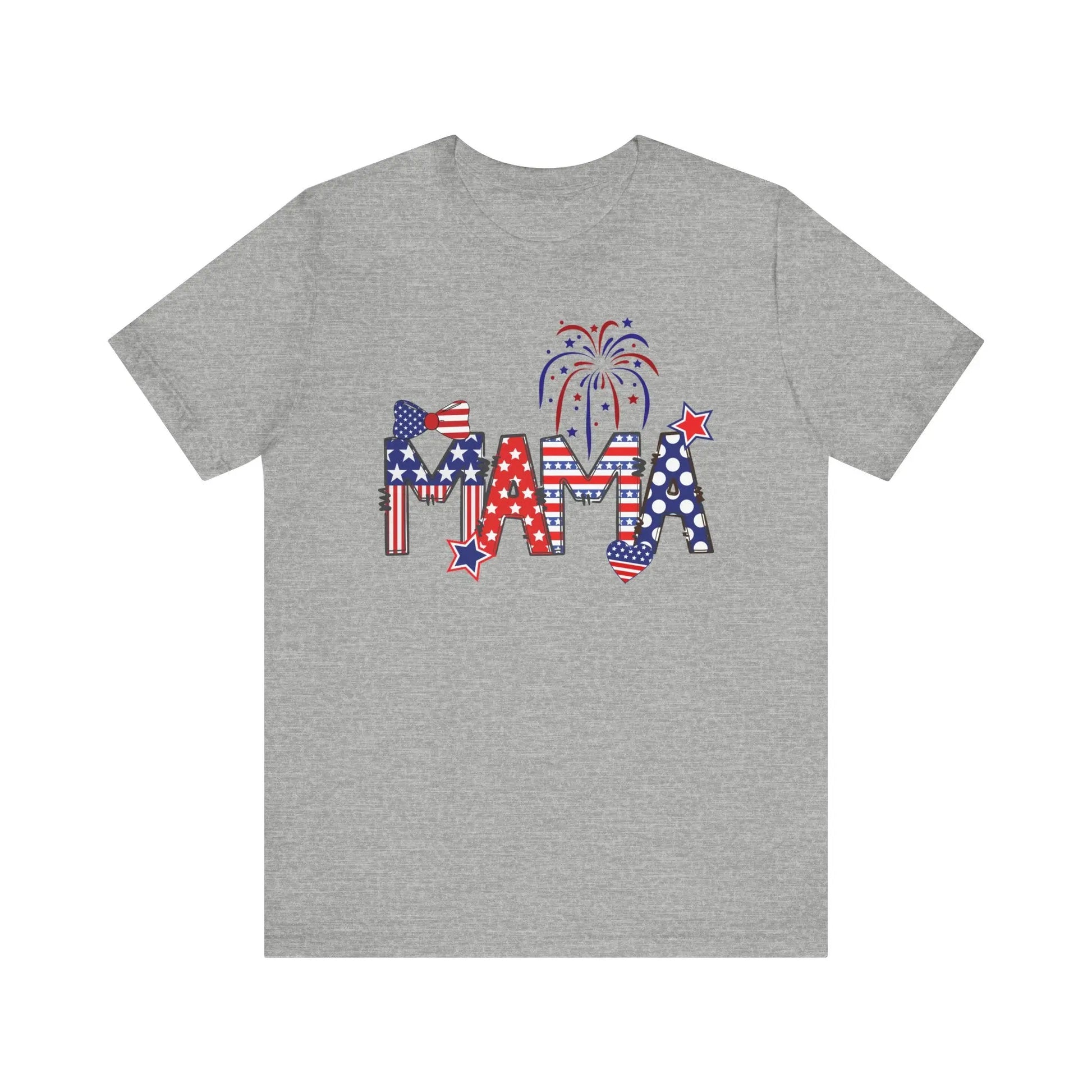 Mama Fourth of July Patriotic Shirt Printify