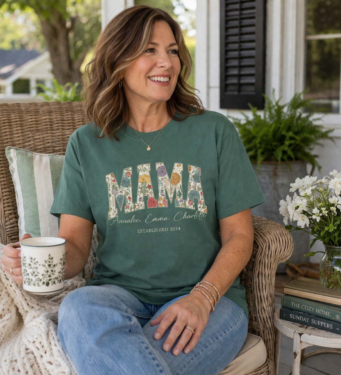 Personalized Mom and Grandma Shirt - Amazing Faith Designs