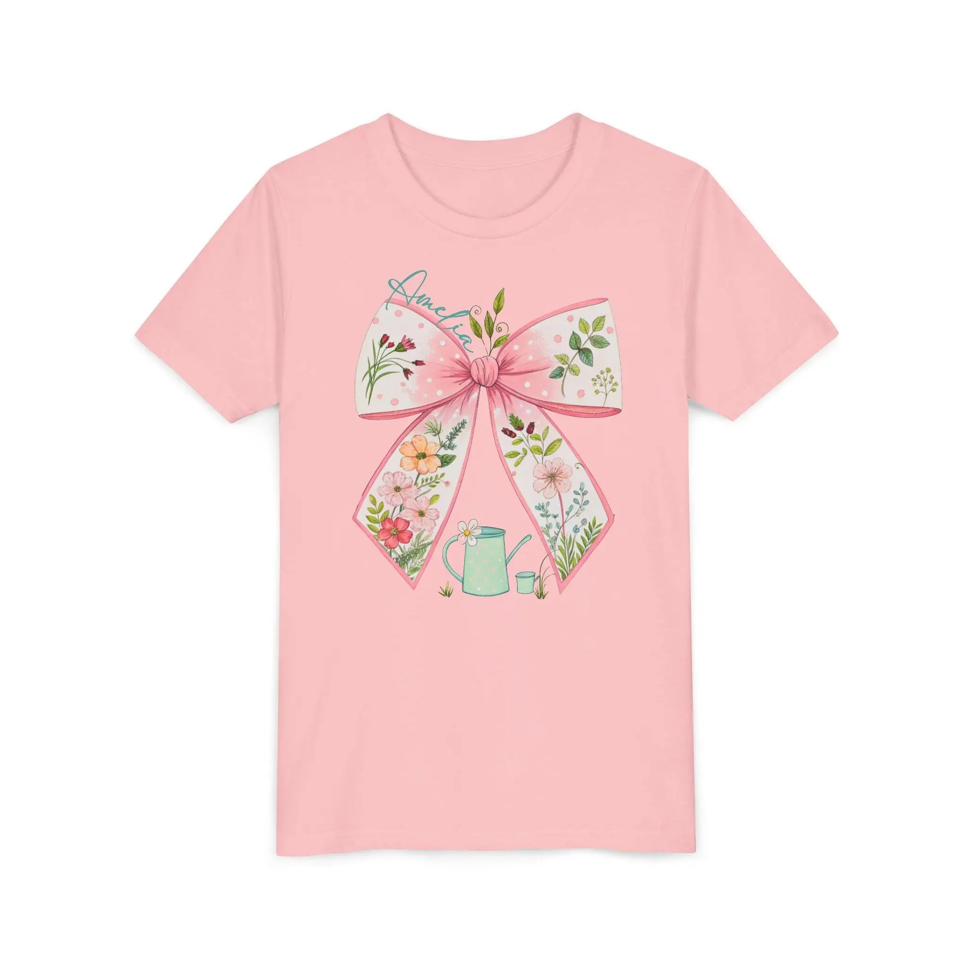 Matching Bow Youth Shirt - Mommy and Me - Amazing Faith Designs