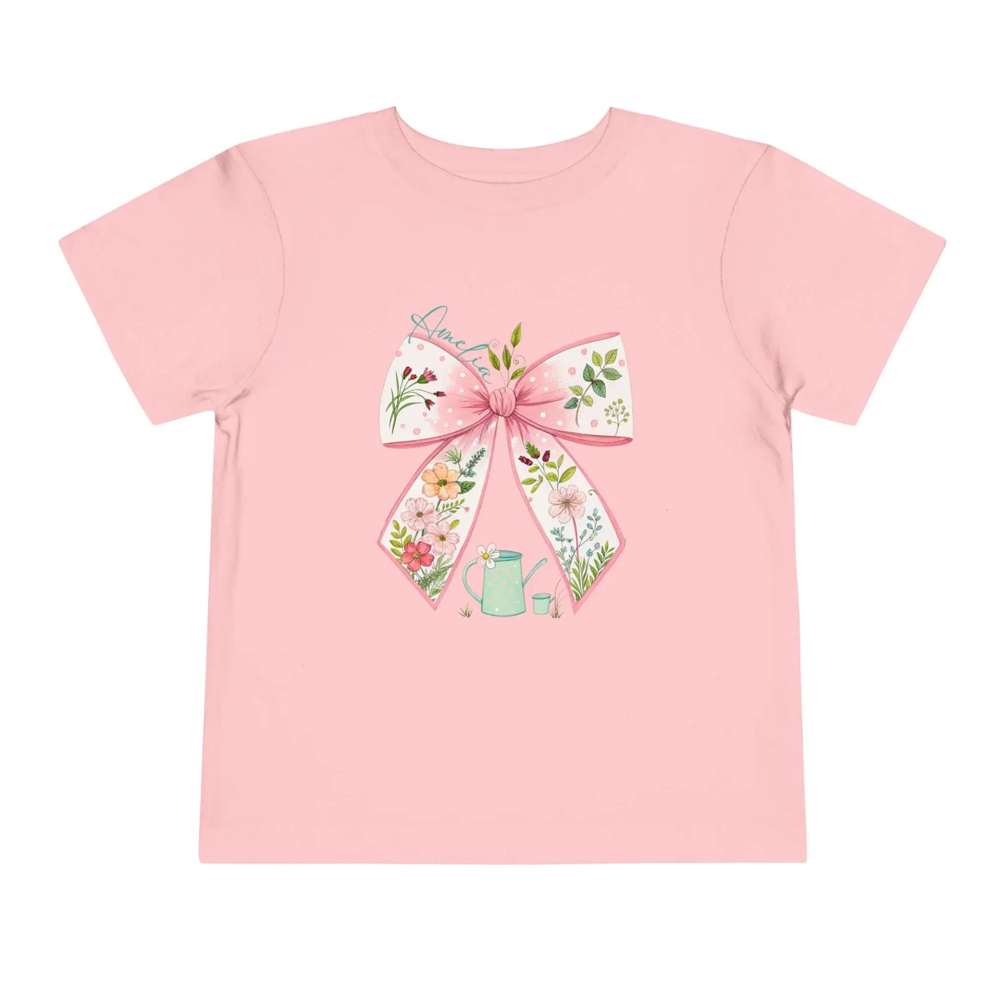 Mommy and Me Bow Toddler Tee Printify
