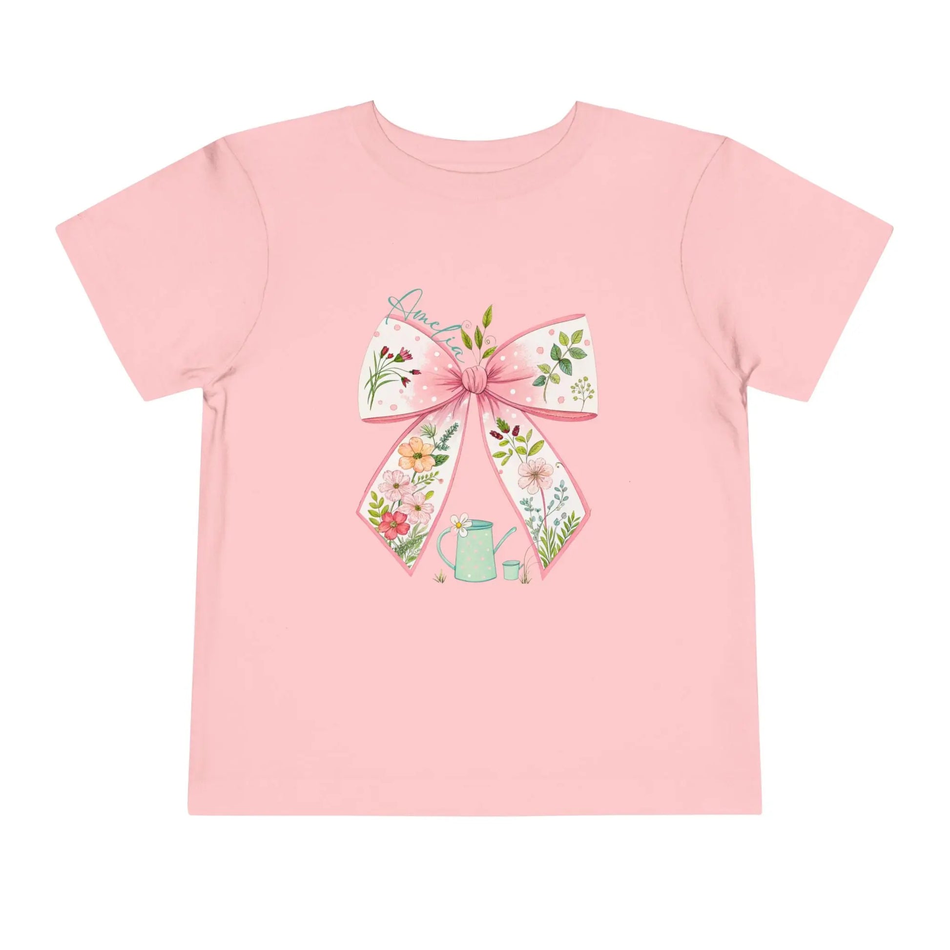 Mommy and Me Bow Toddler Tee Printify