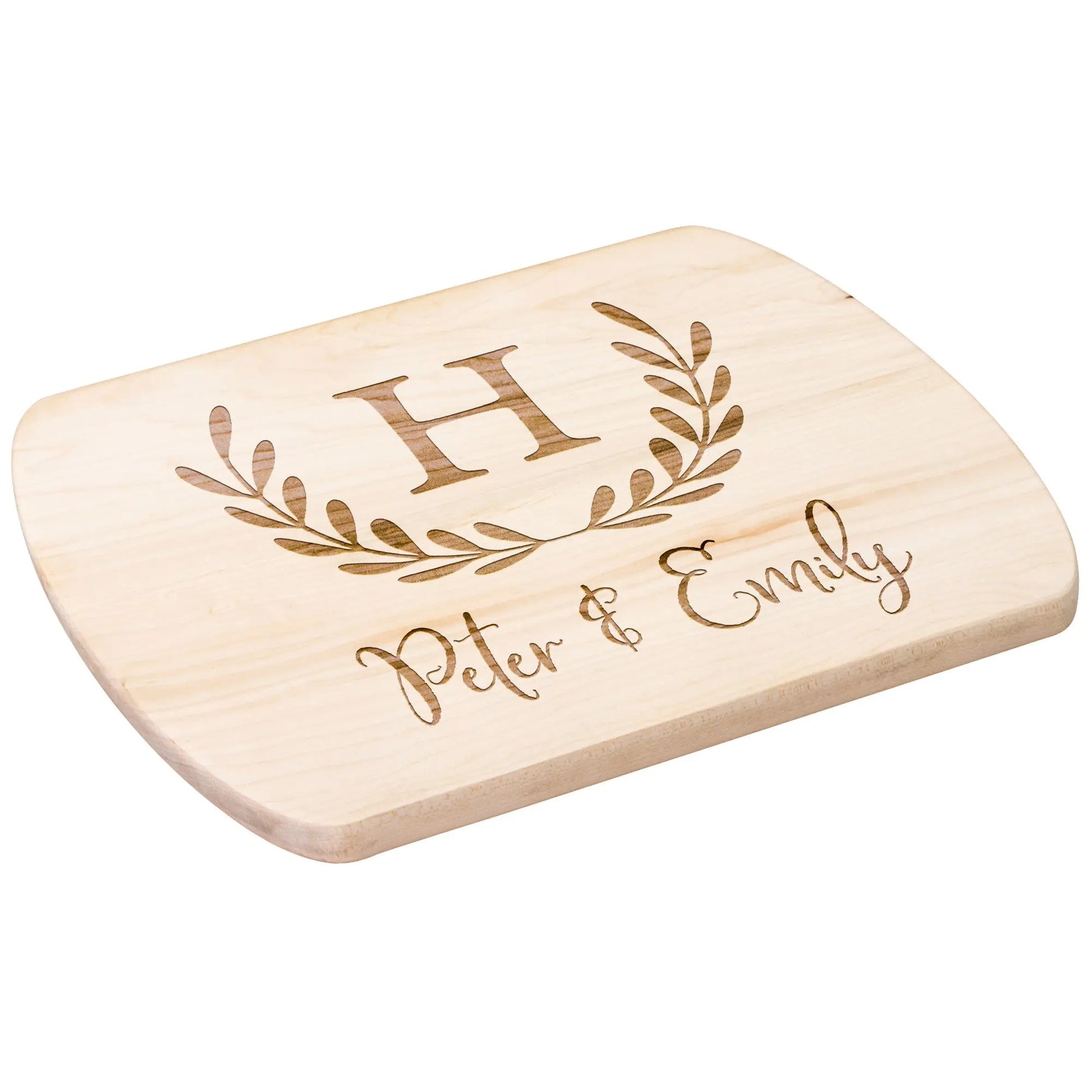 Monogram Charcuterie Board - Personalized with Names teelaunch