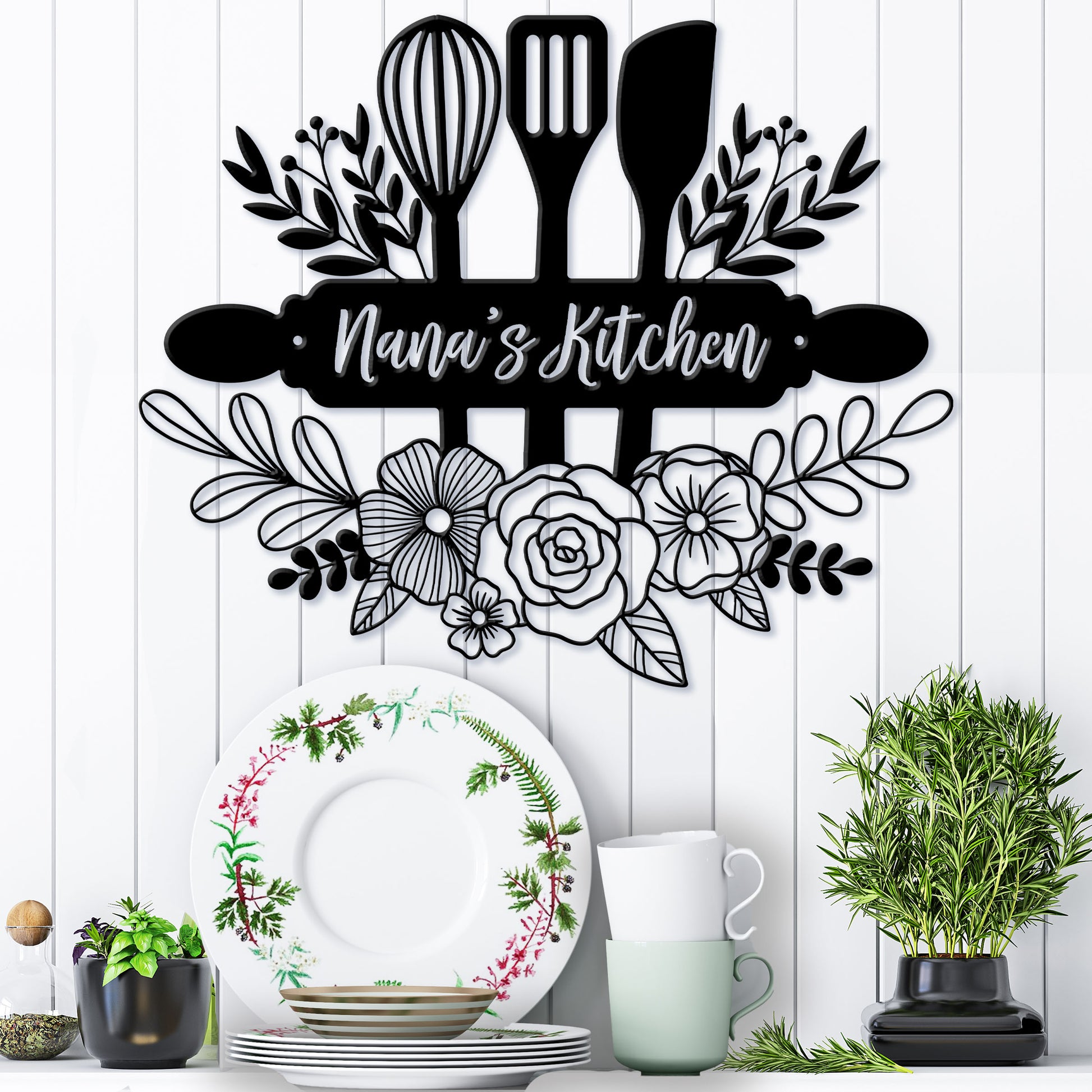 Kitchen Tools Metal Sign - Amazing Faith Designs