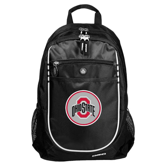 Ohio State logo Custom College Backpack CustomCat