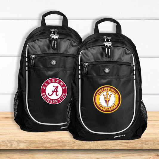 Ohio State logo Custom College Backpack CustomCat