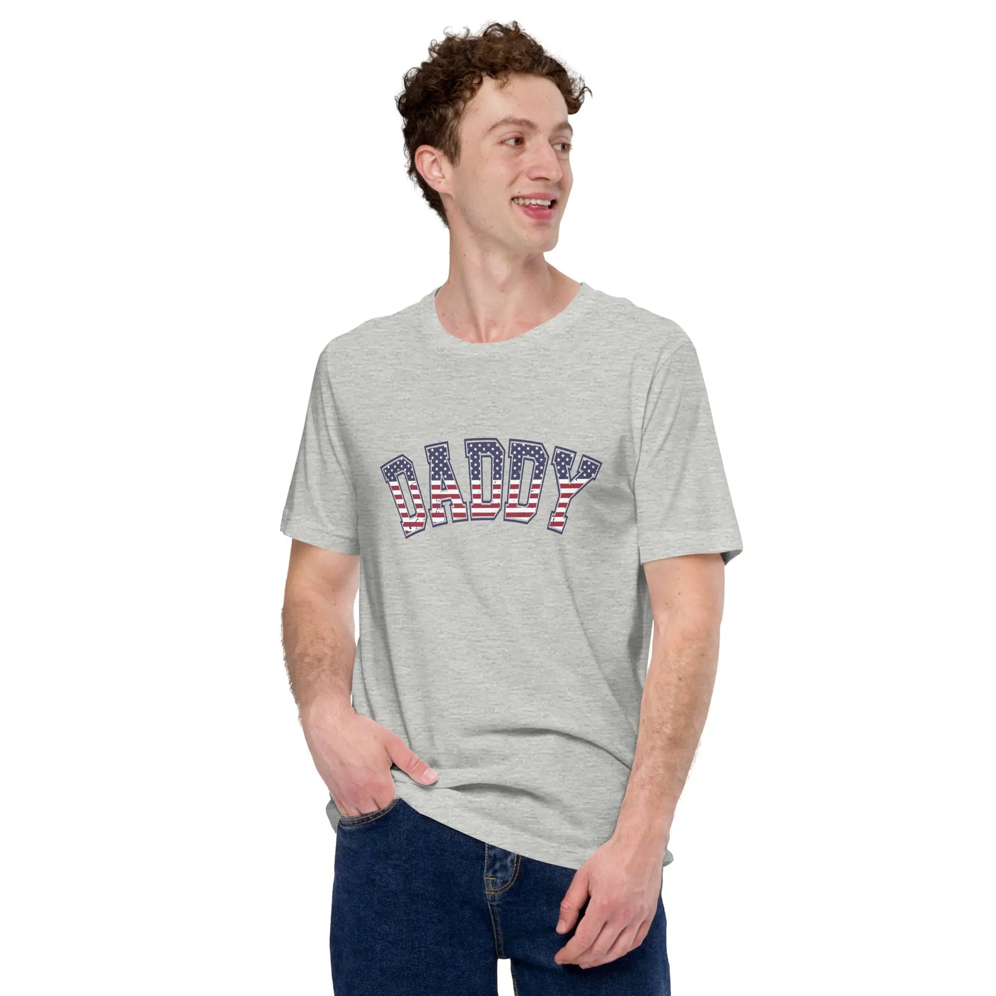 Personalized American Flag Unisex t-shirt Amazing Faith Designs