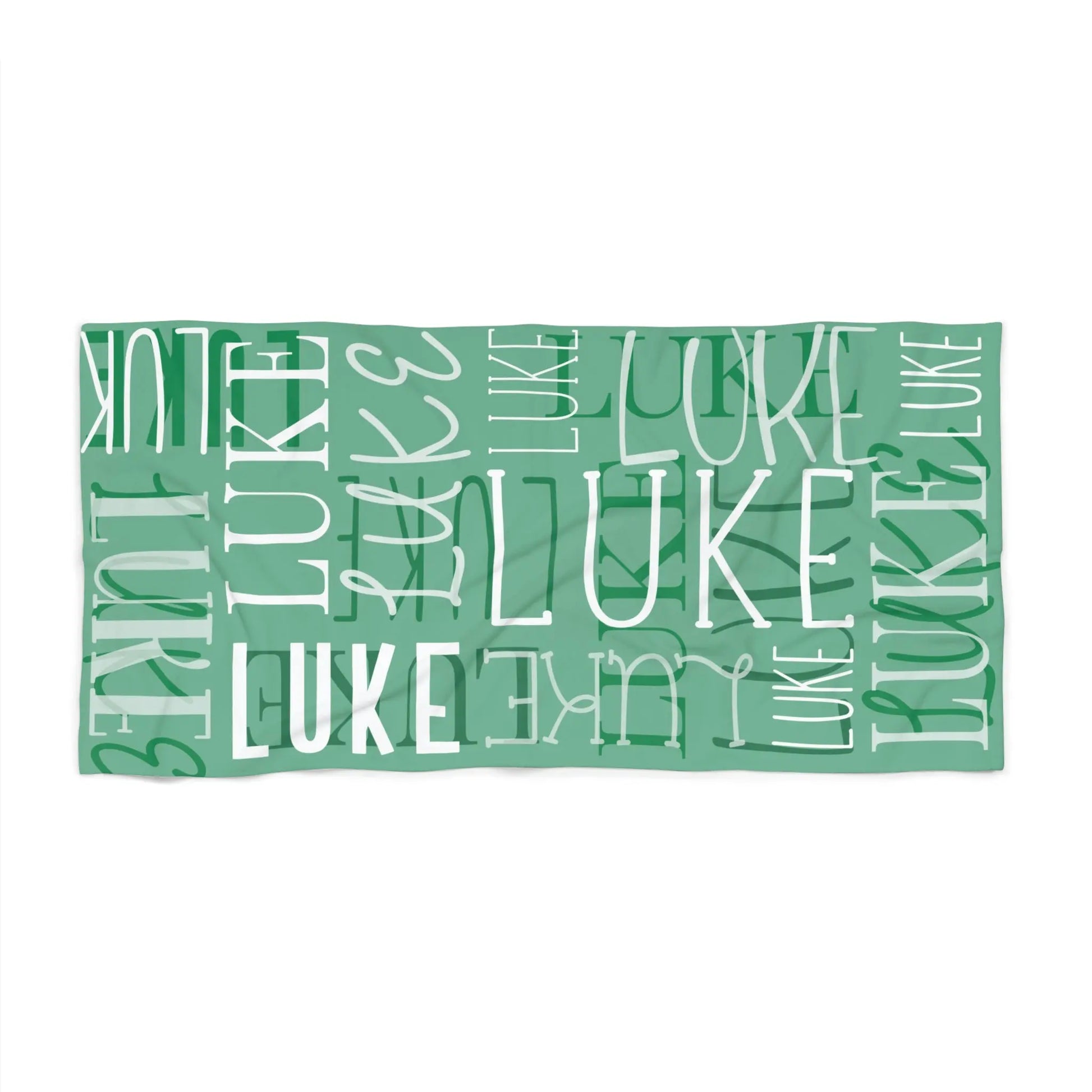 Personalized Beach Towel - 4 colors available Printify