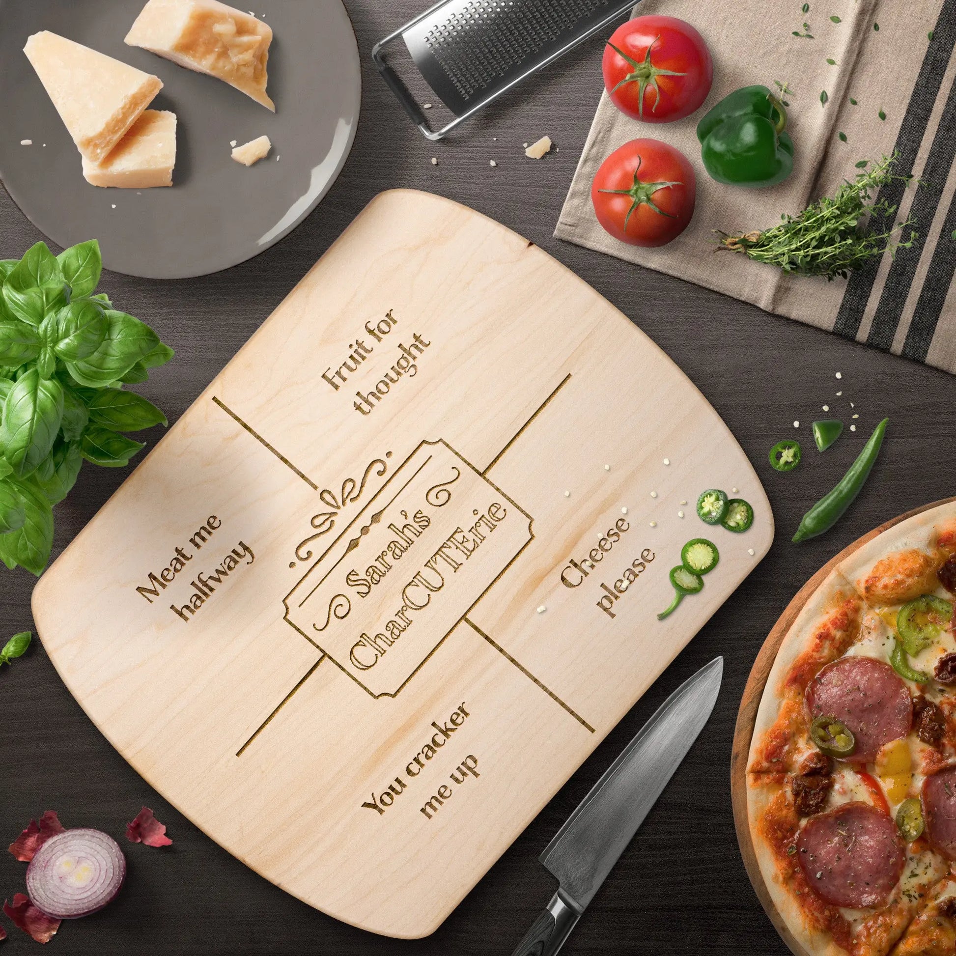 Personalized Charcuterie Board teelaunch