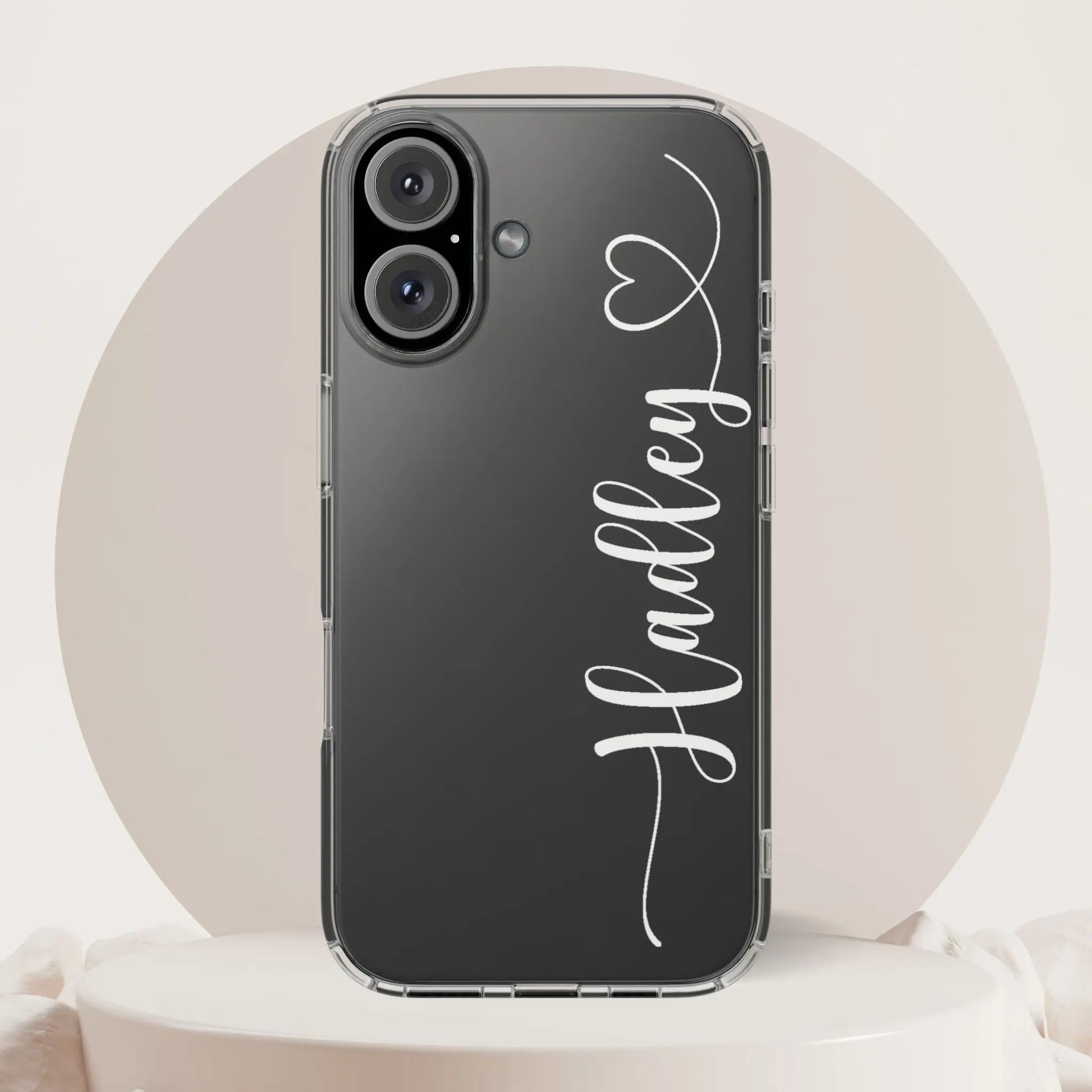 Personalized Clear Phone Case for iPhone Samsung Printify