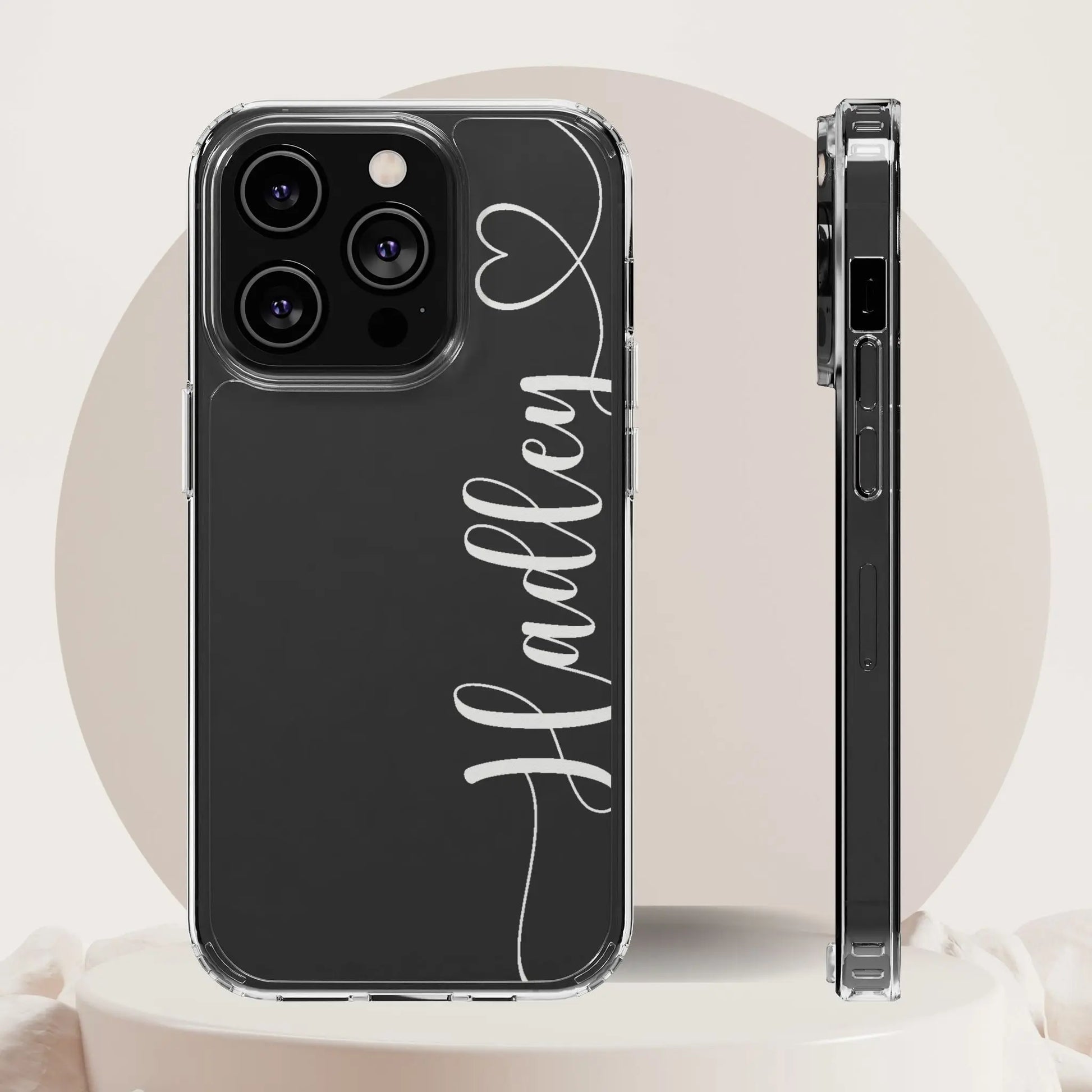 Personalized Clear Phone Case for iPhone Samsung Printify